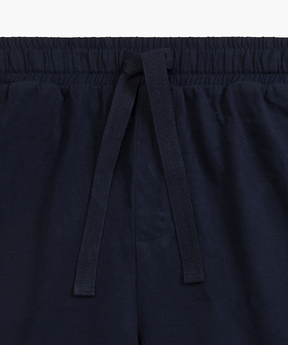 Пижама мужская шорты, футболка Atlantic NMP-383 L синяя фото 4