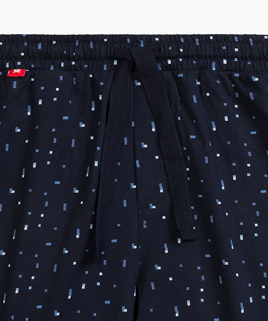 Піжама чоловіча шорти, футболка Atlantic NMP-385 S блакитна/синяфото4