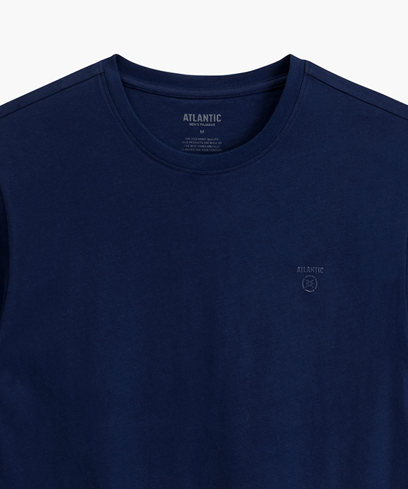 Піжама чоловіча штани, футболка Atlantic NMP-388 S блакитна/синяфото4