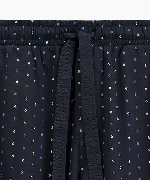 Піжама чоловіча штани, футболка Atlantic NMP-388 2XL блакитна/синяфото5