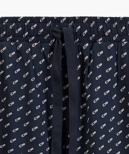 Пижама мужская брюки, рубашка Atlantic NMP-390 XL зеленая/синяя фото 