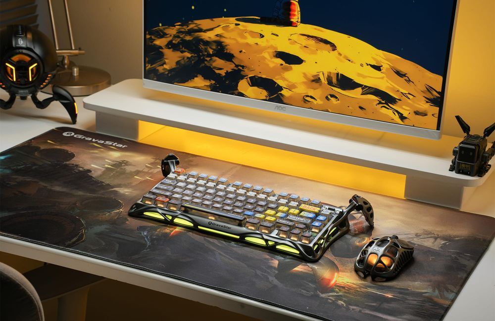 Игровая поверхность GravaStar SHARK XL Black (GSA8_MPD_SHARK) фото 8