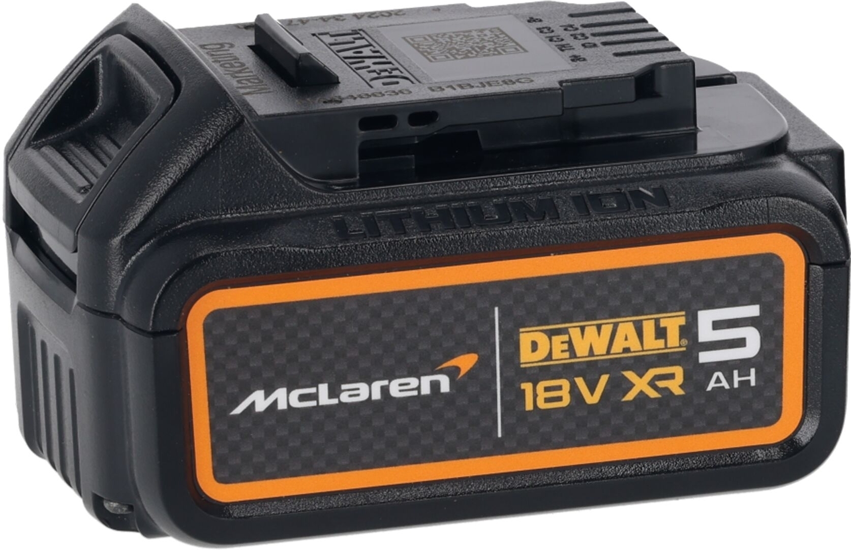 Шуруповерт ударний акумуляторний DeWalt McLaren F1 Team Limited Edition 18В 2х5А·ч (DCD85MP2T)фото