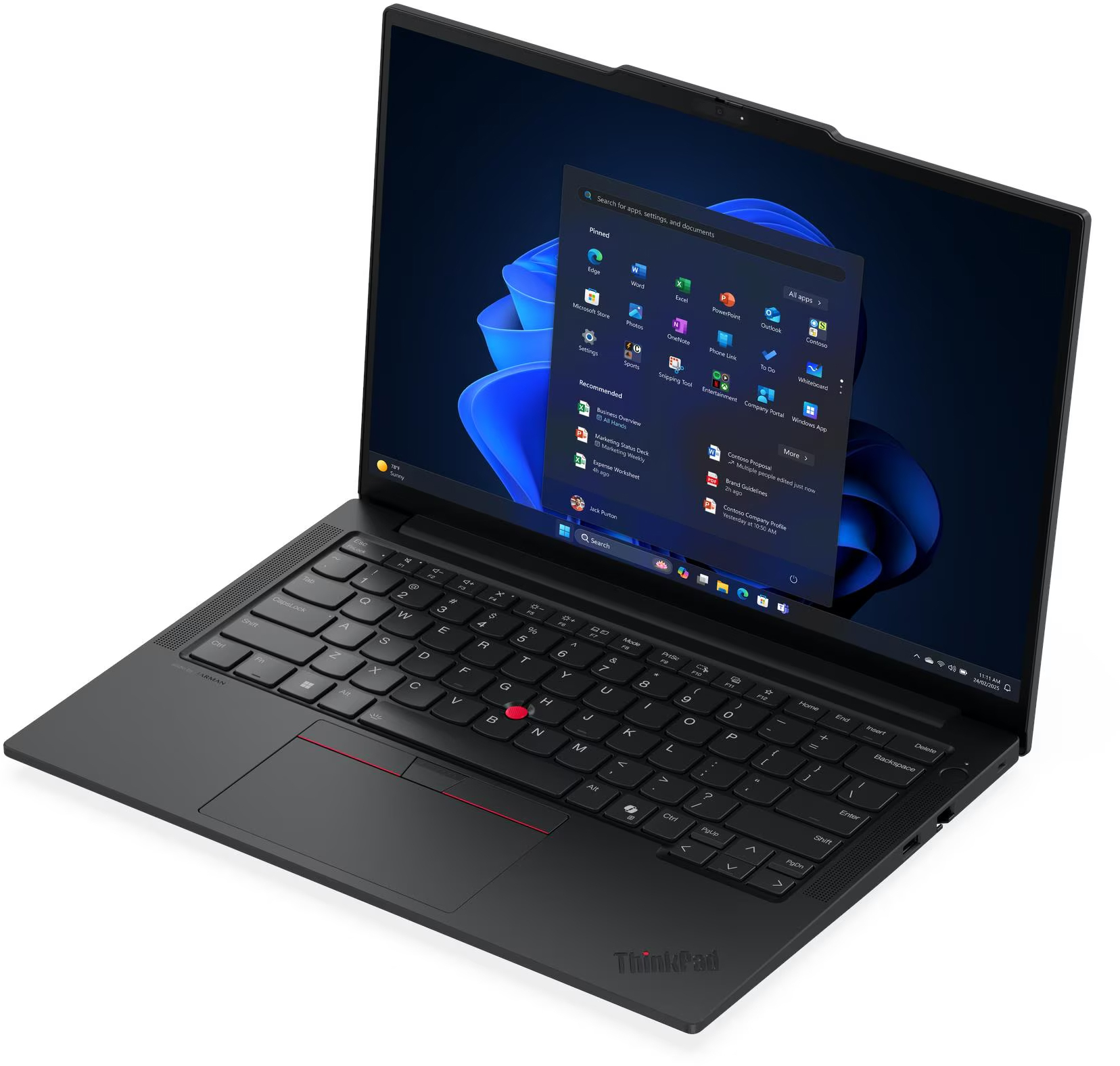 Ноутбук LENOVO ThinkPad E14 Gen 7 Eclipсе Black (21T1S0P500) фото 7