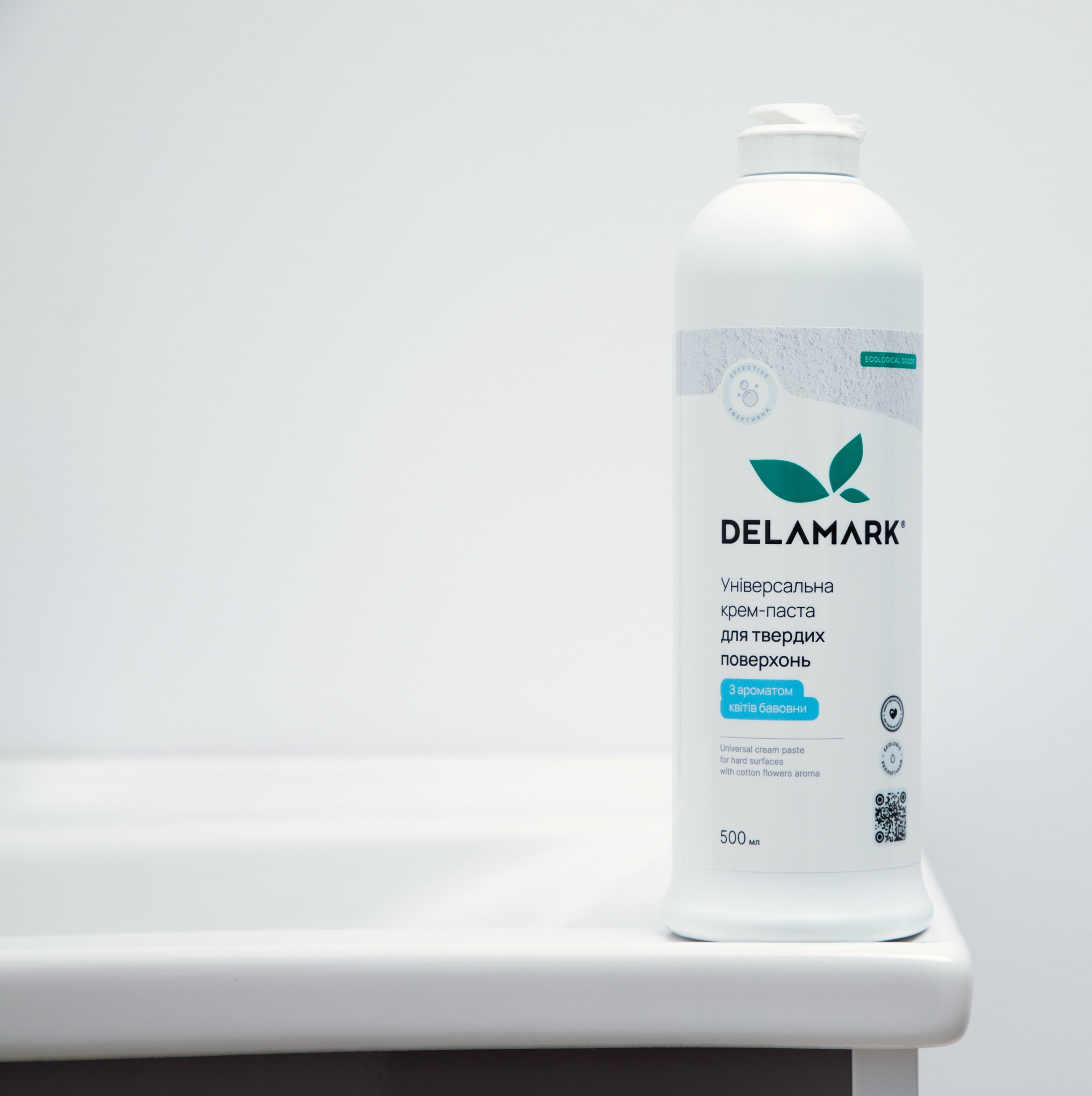 Универсальная экологичная паста DeLaMark с ароматом цветов хлопка 0,5 л. фото 