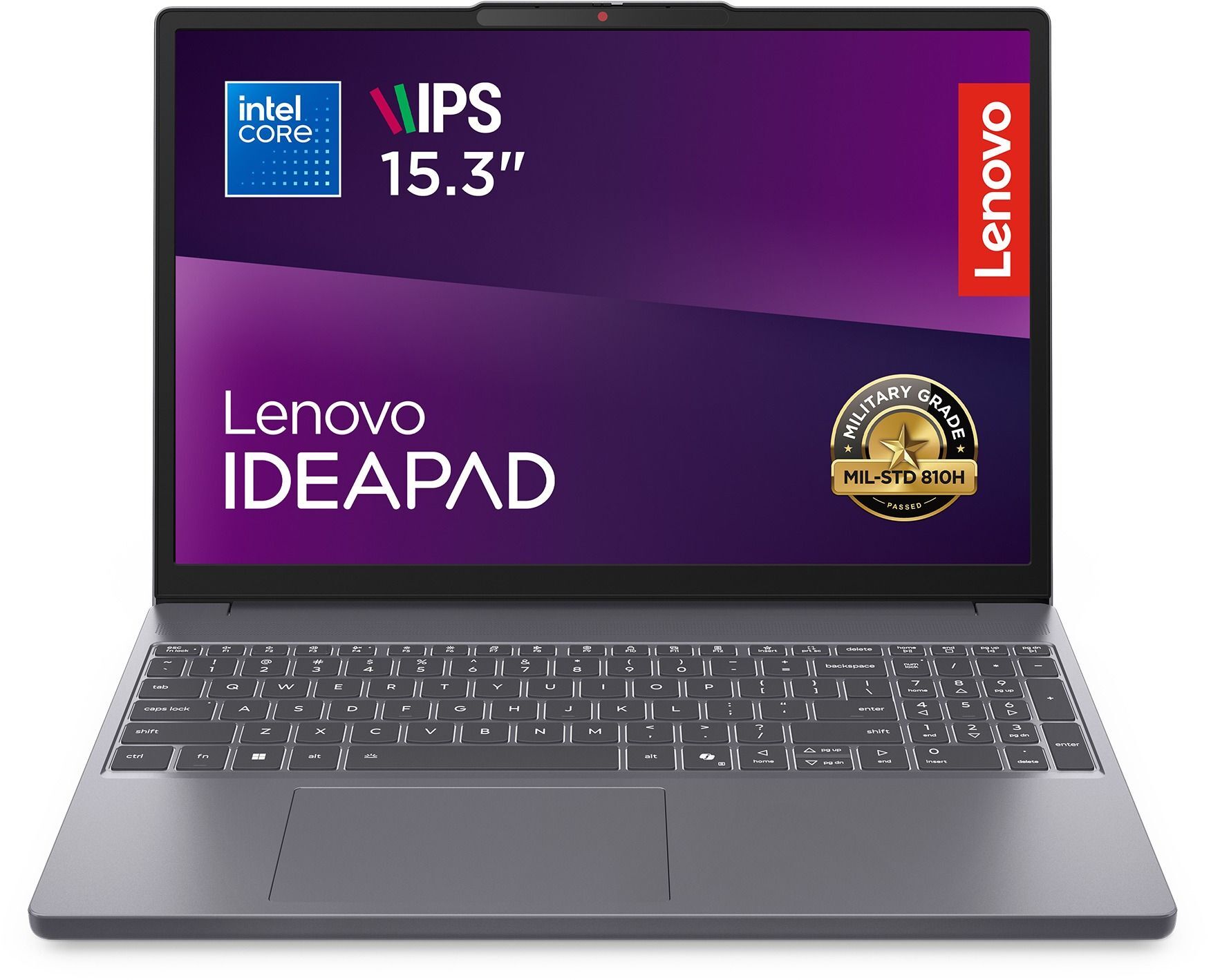 Ноутбук LENOVO IdeaPad Slim 3 15IRH10 Luna Grey (83K100UGRA) фото 2