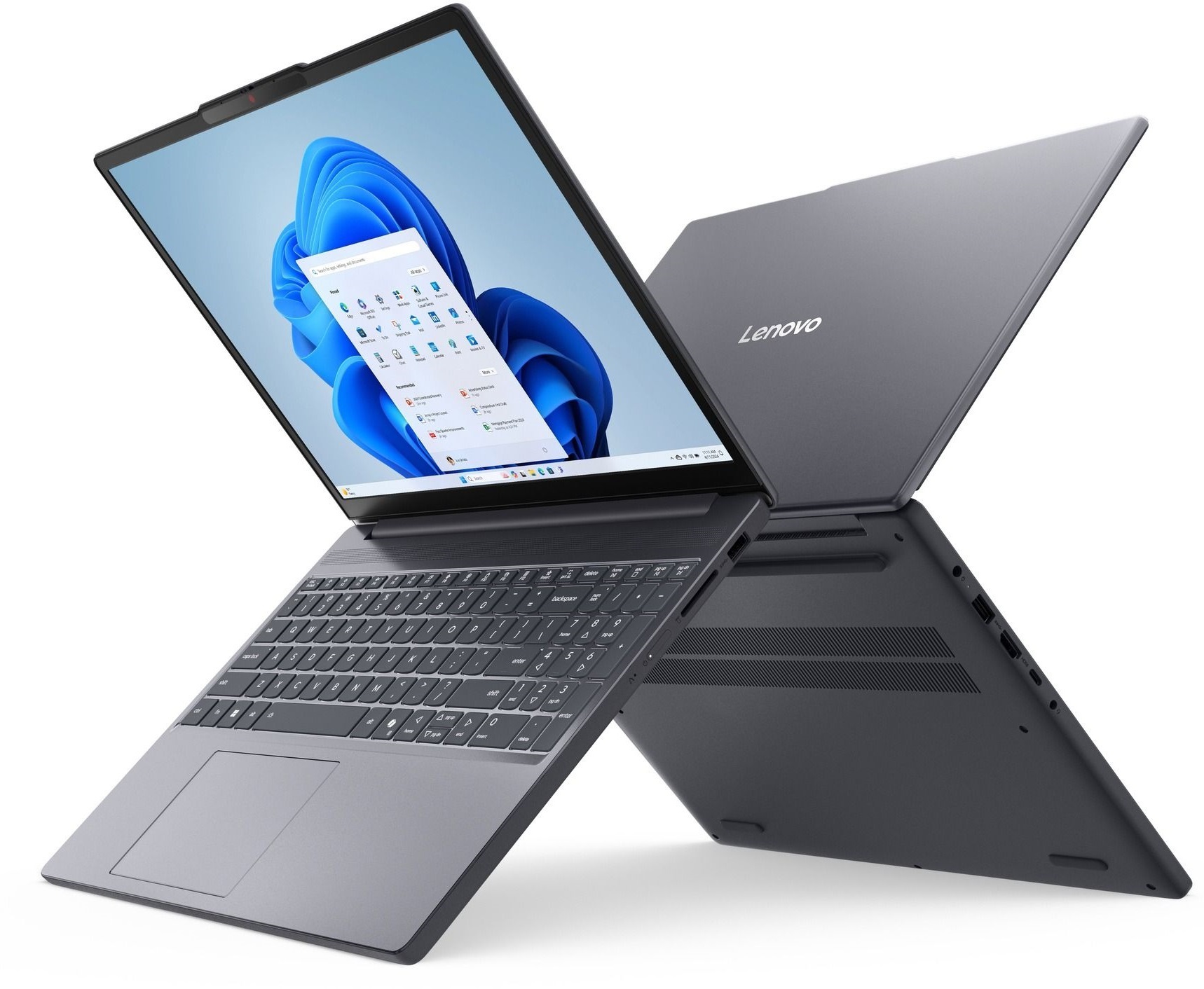 Ноутбук LENOVO IdeaPad Slim 3 15IRH10 Luna Grey (83K100UGRA) фото 16