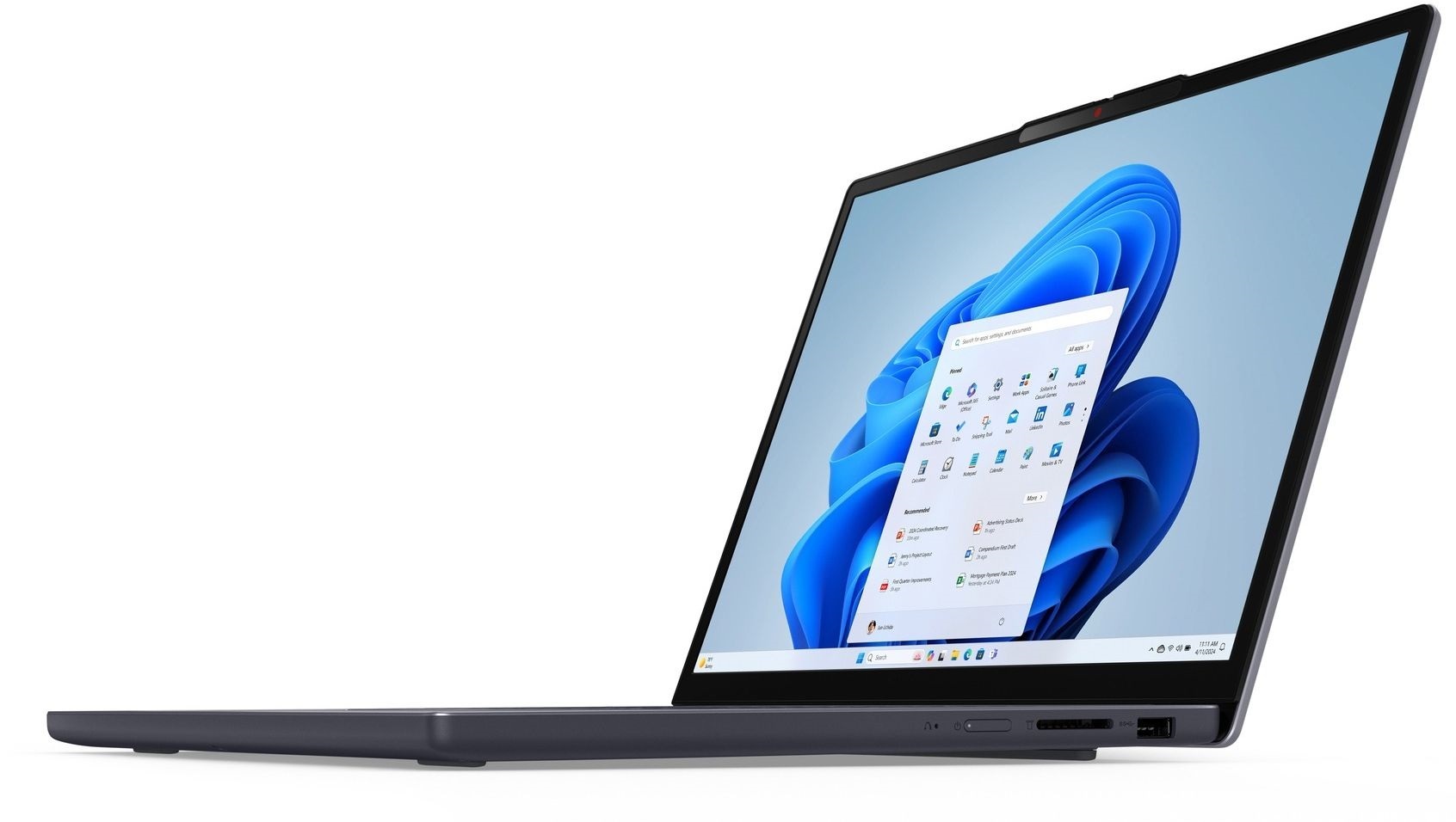 Ноутбук LENOVO IdeaPad Slim 3 15IRH10 Luna Grey (83K100UGRA) фото 14