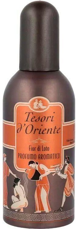 Подарунковий набір Tesori d'Oriente Fior di Loto Квітка лотосу (парфумована вода 100мл+крем для тіла 75мл+косметичка)фото
