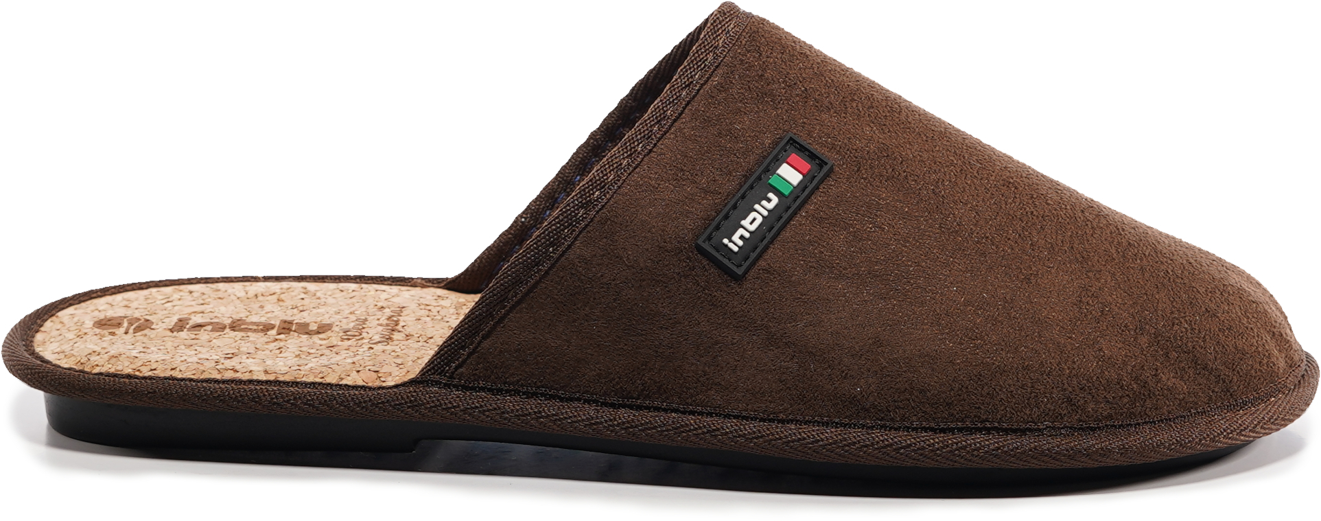 Домашні капці чоловічі Inblu 69-1H 40 (26 см) темно-коричневіфото3