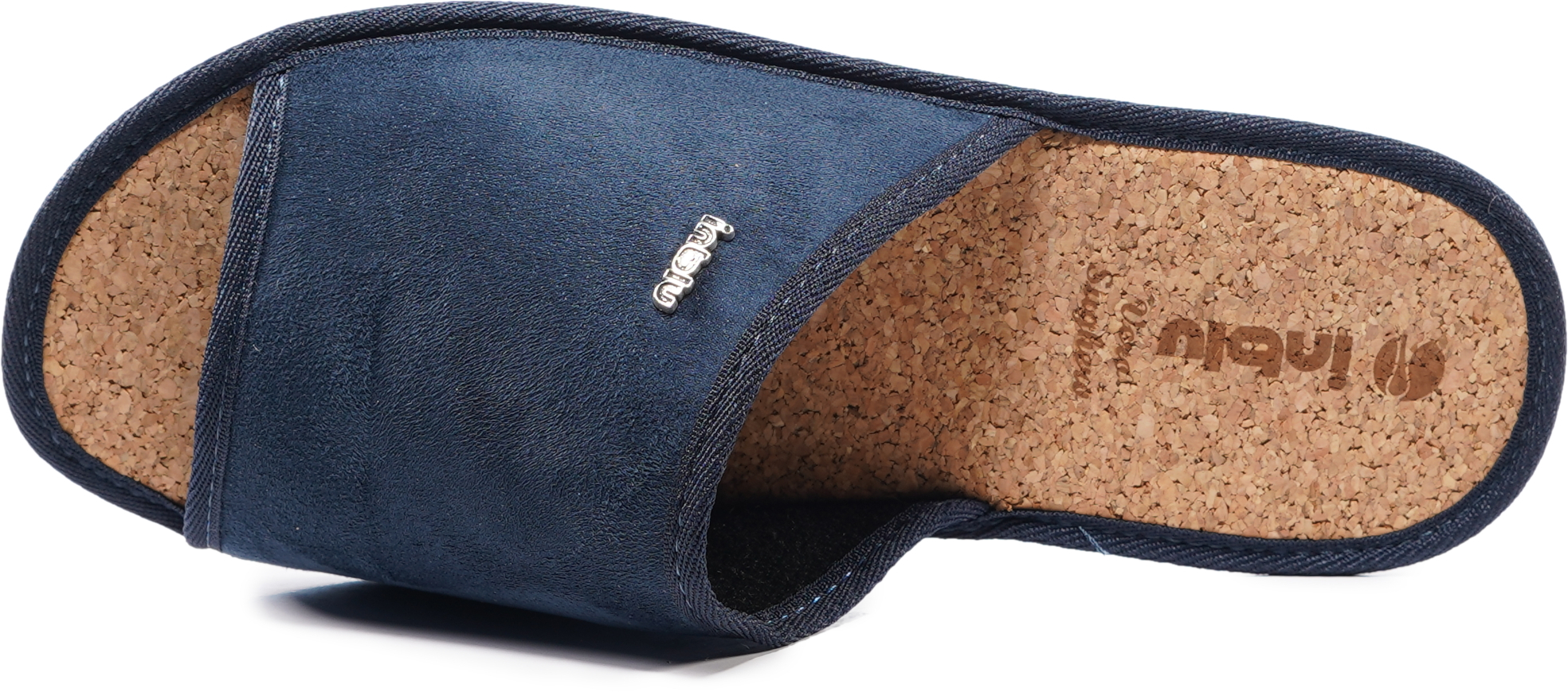 Домашние тапочки мужские Inblu 69-3H 42 (27,2 см) синие фото 5