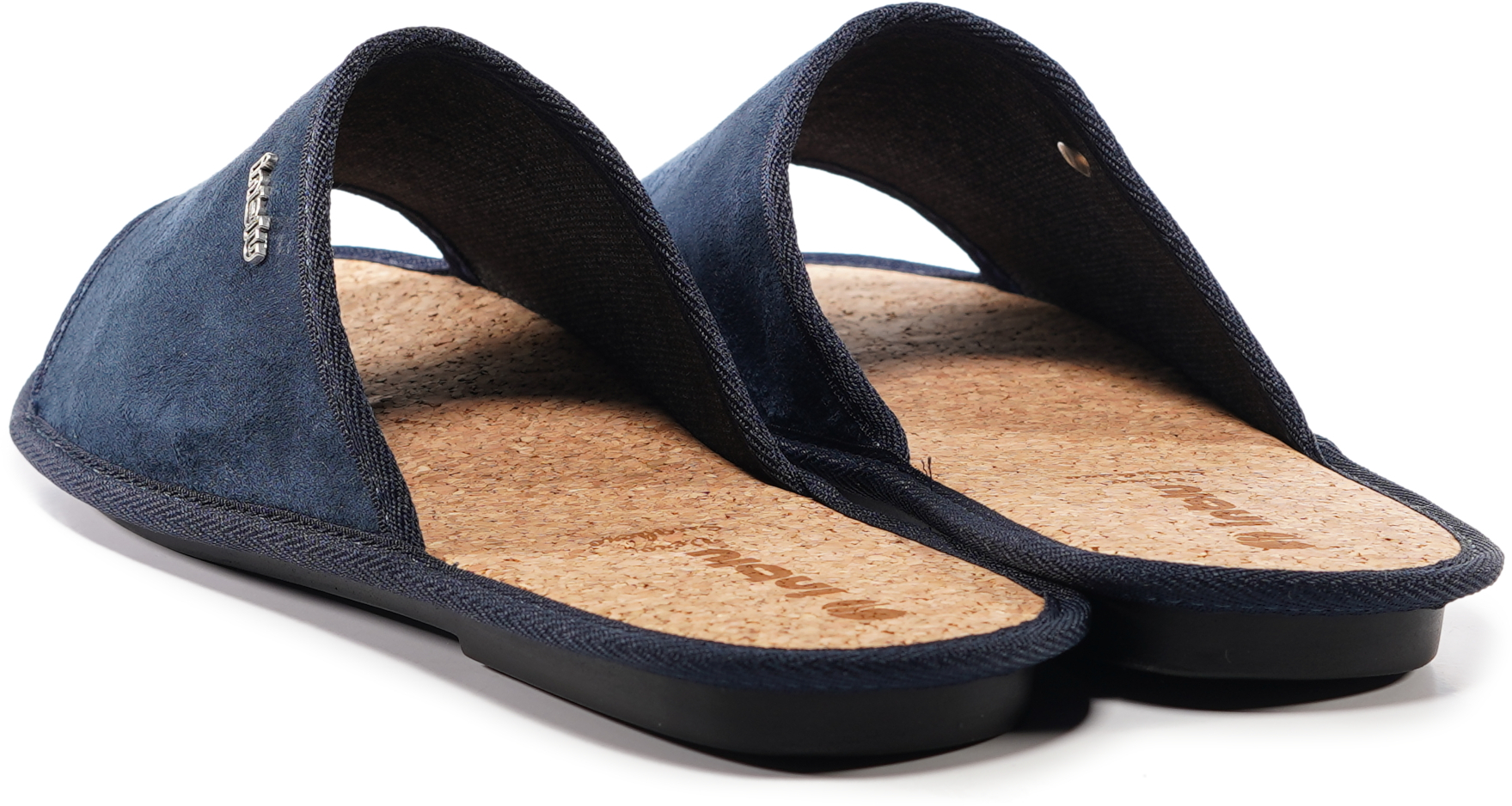 Домашние тапочки мужские Inblu 69-3H 42 (27,2 см) синие фото 8