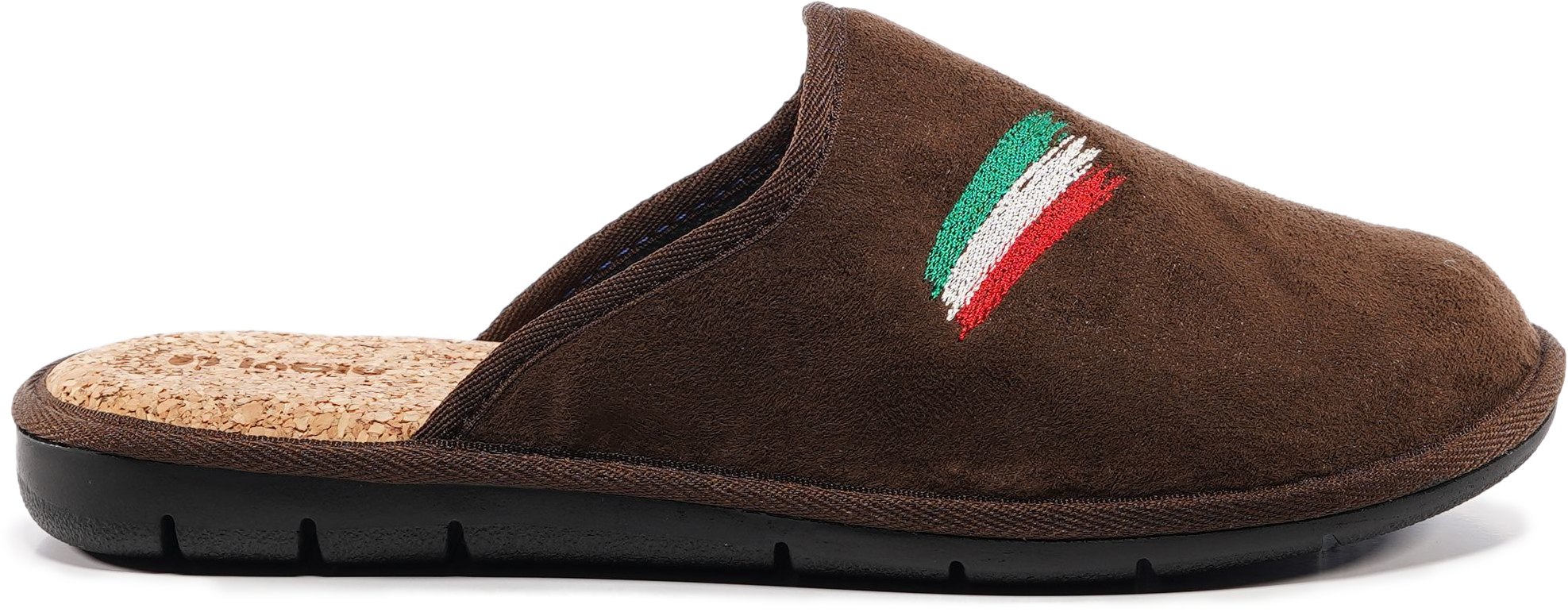 Домашние тапочки мужские Inblu 91-2F 40 (25 см) темно-коричневые фото 3