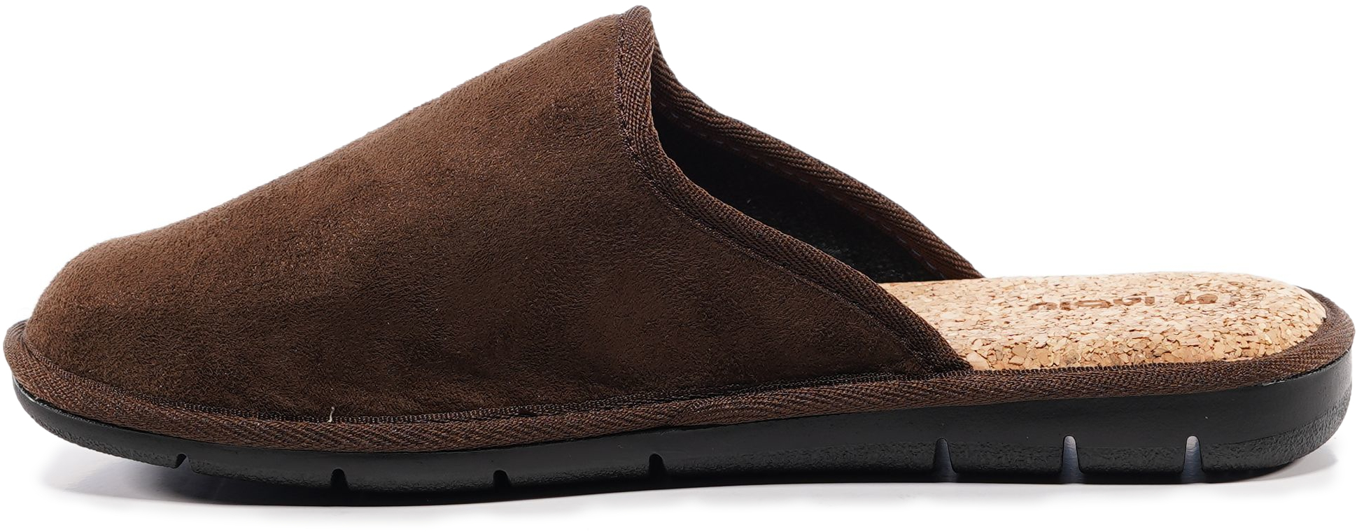 Домашние тапочки мужские Inblu 91-2F 40 (25 см) темно-коричневые фото 4