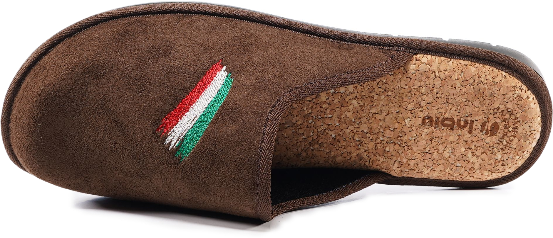 Домашние тапочки мужские Inblu 91-2F 40 (25 см) темно-коричневые фото 5