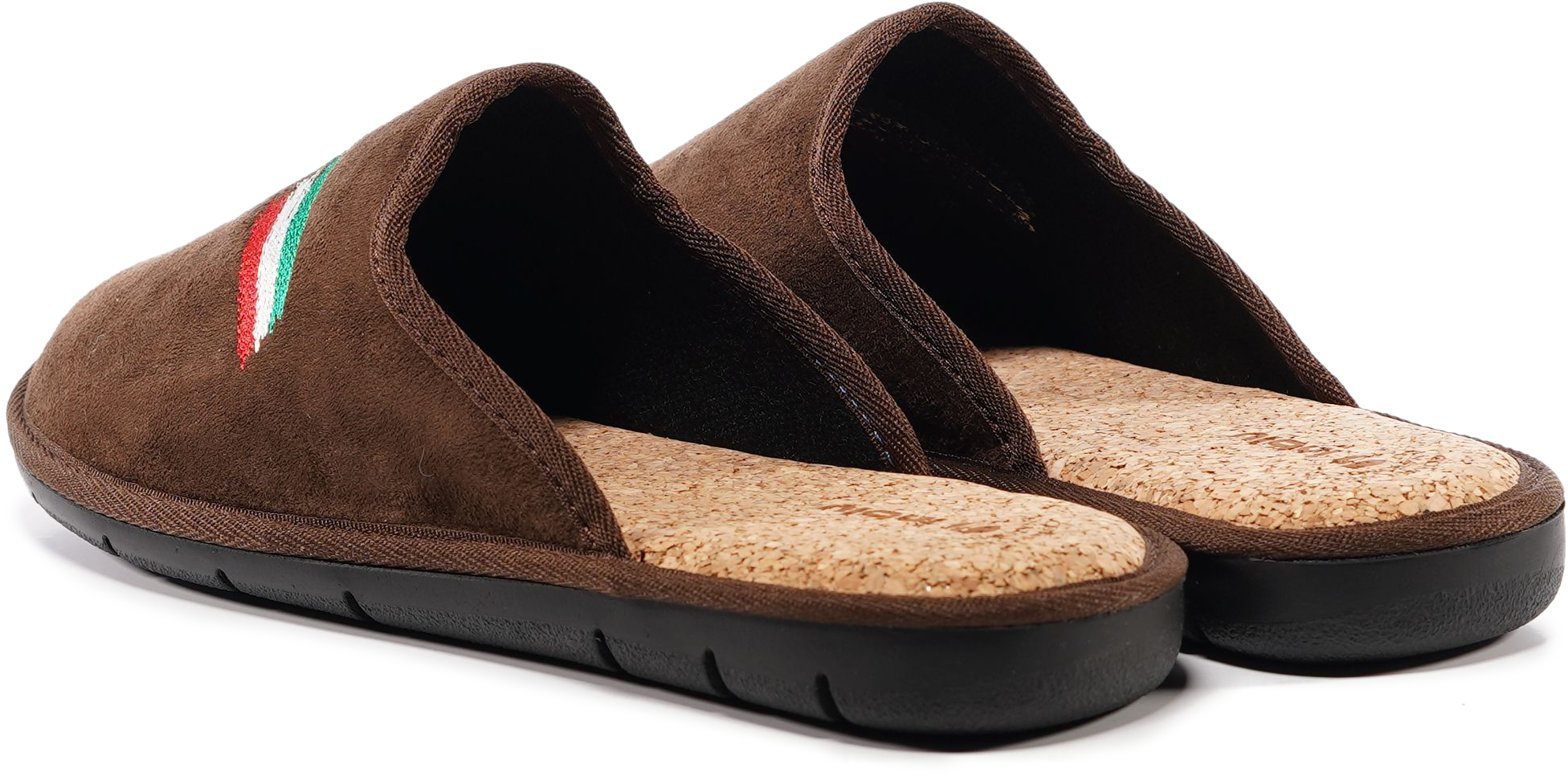 Домашние тапочки мужские Inblu 91-2F 40 (25 см) темно-коричневые фото 8