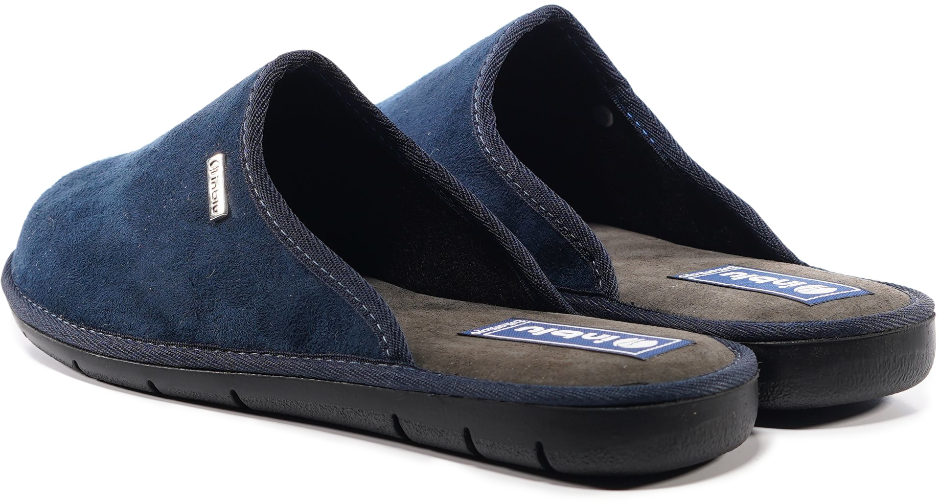 Домашние тапочки мужские Inblu 91-2H 40 (25 см) синие фото 8