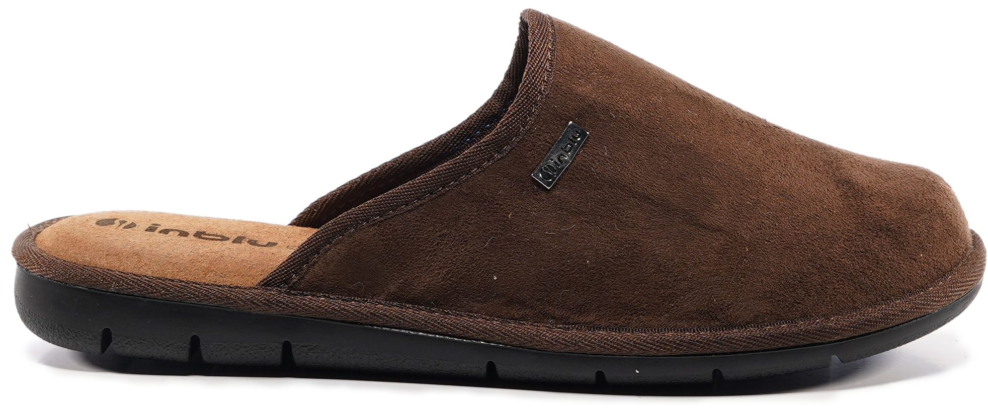 Домашні капці чоловічі Inblu 91-2H 40 (25 см) темно-коричневіфото3