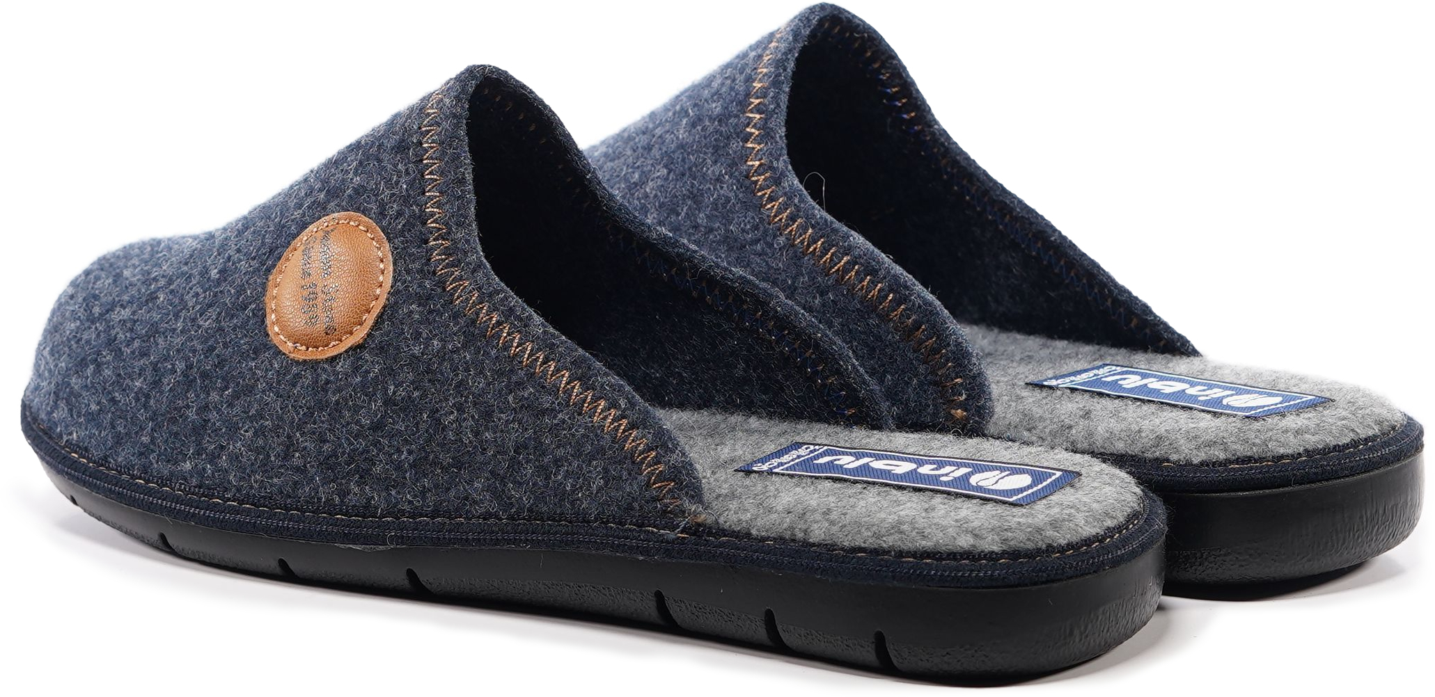 Домашні капці чоловічі Inblu 91-3B 40 (25 см) сіріфото8