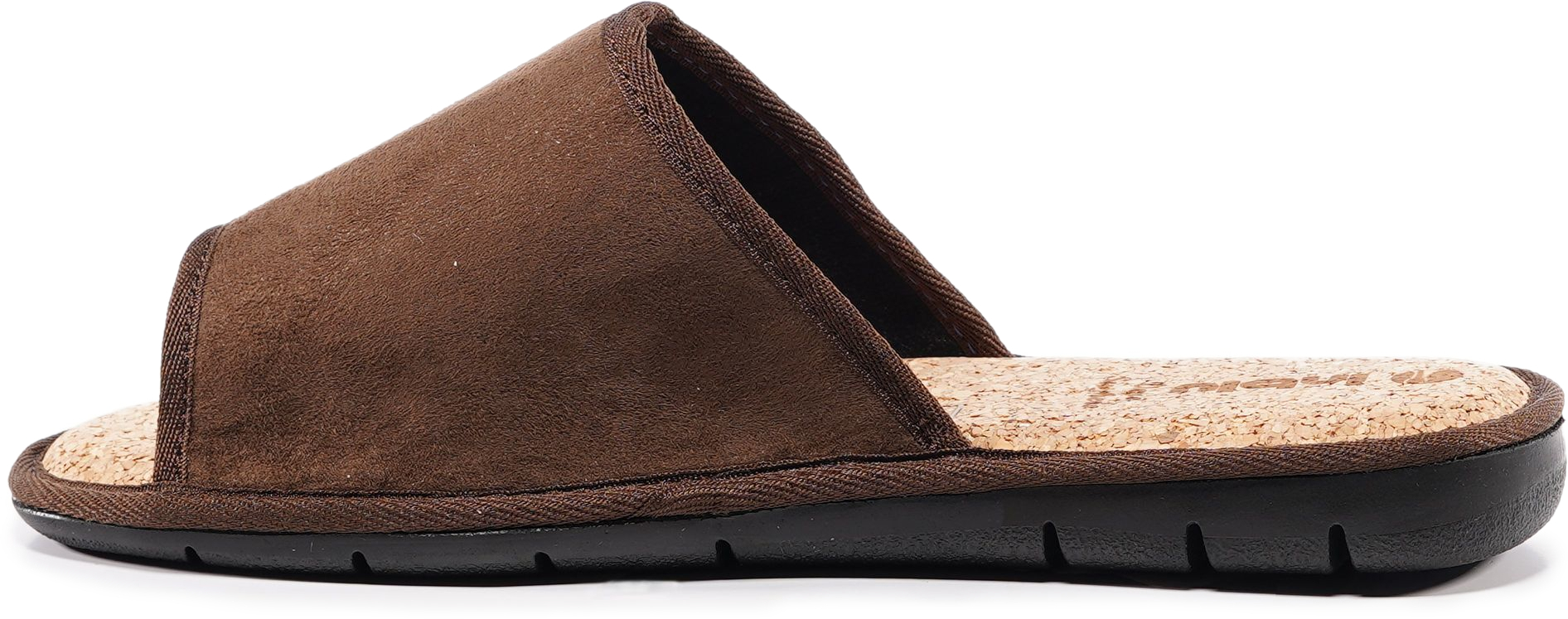 Домашние тапочки мужские Inblu 91-3H 40 (25 см) темно-коричневые фото 4