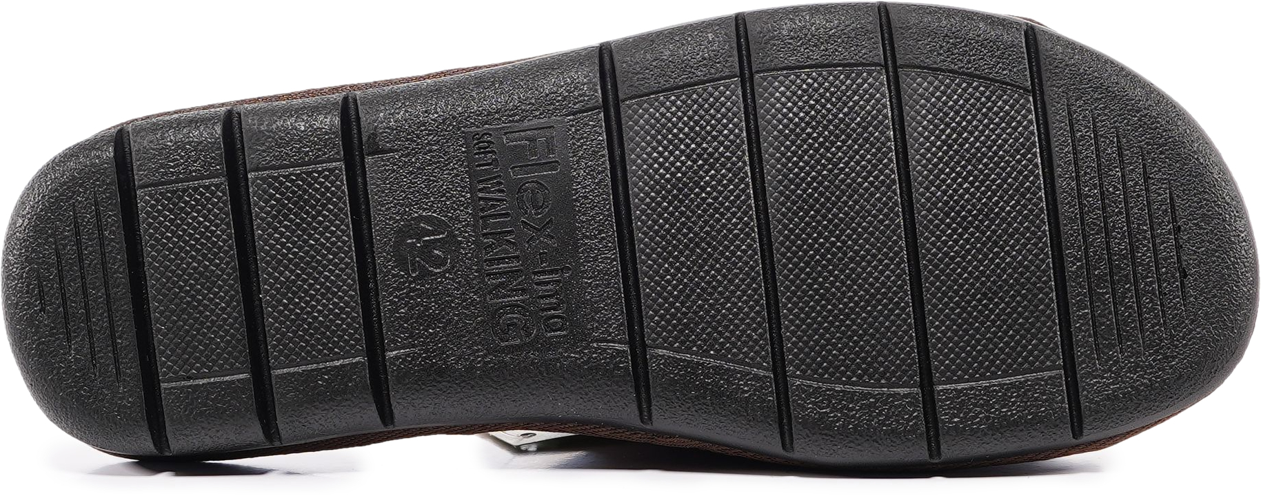 Домашние тапочки мужские Inblu 91-3H 40 (25 см) темно-коричневые фото 7