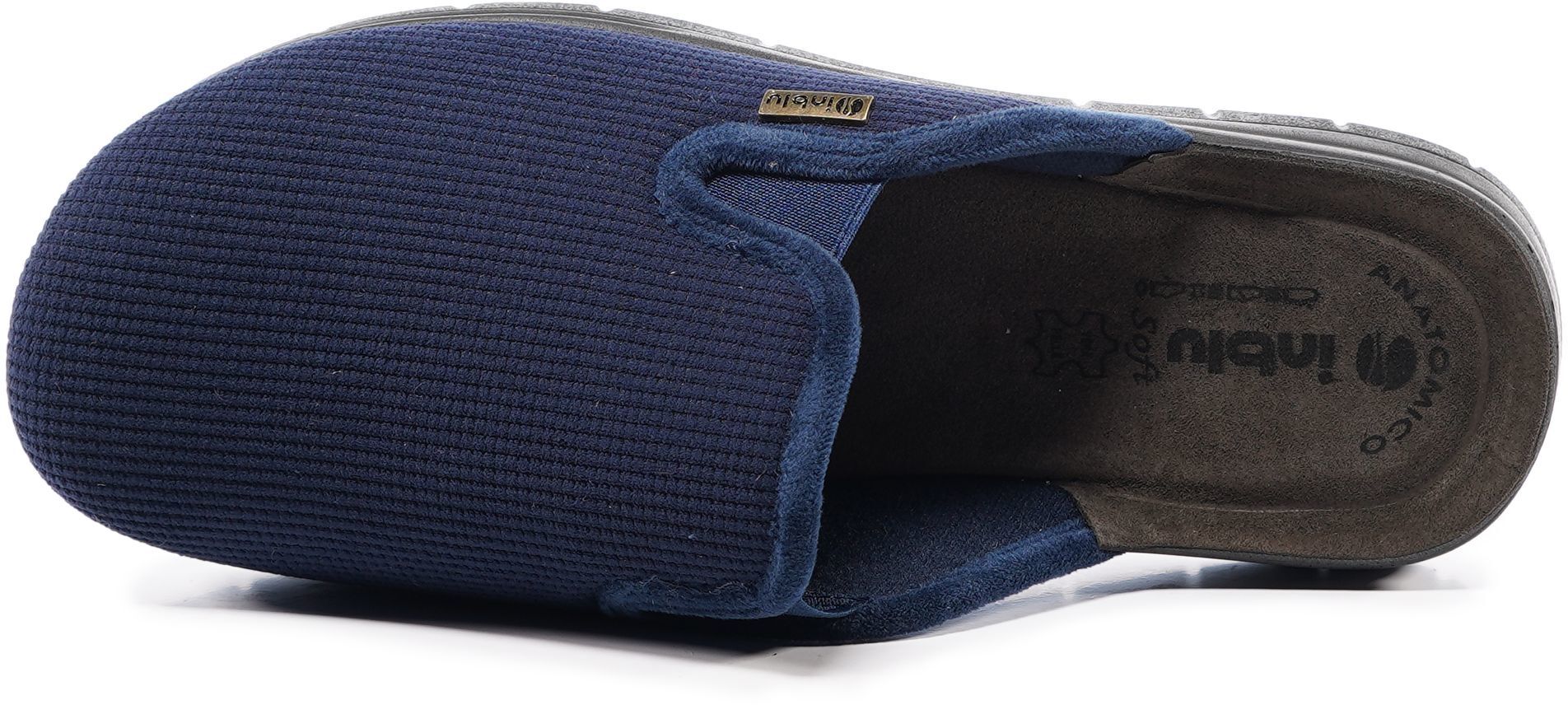 Домашние тапочки мужские Inblu BGCF0100 43 (27 см) синие фото 5