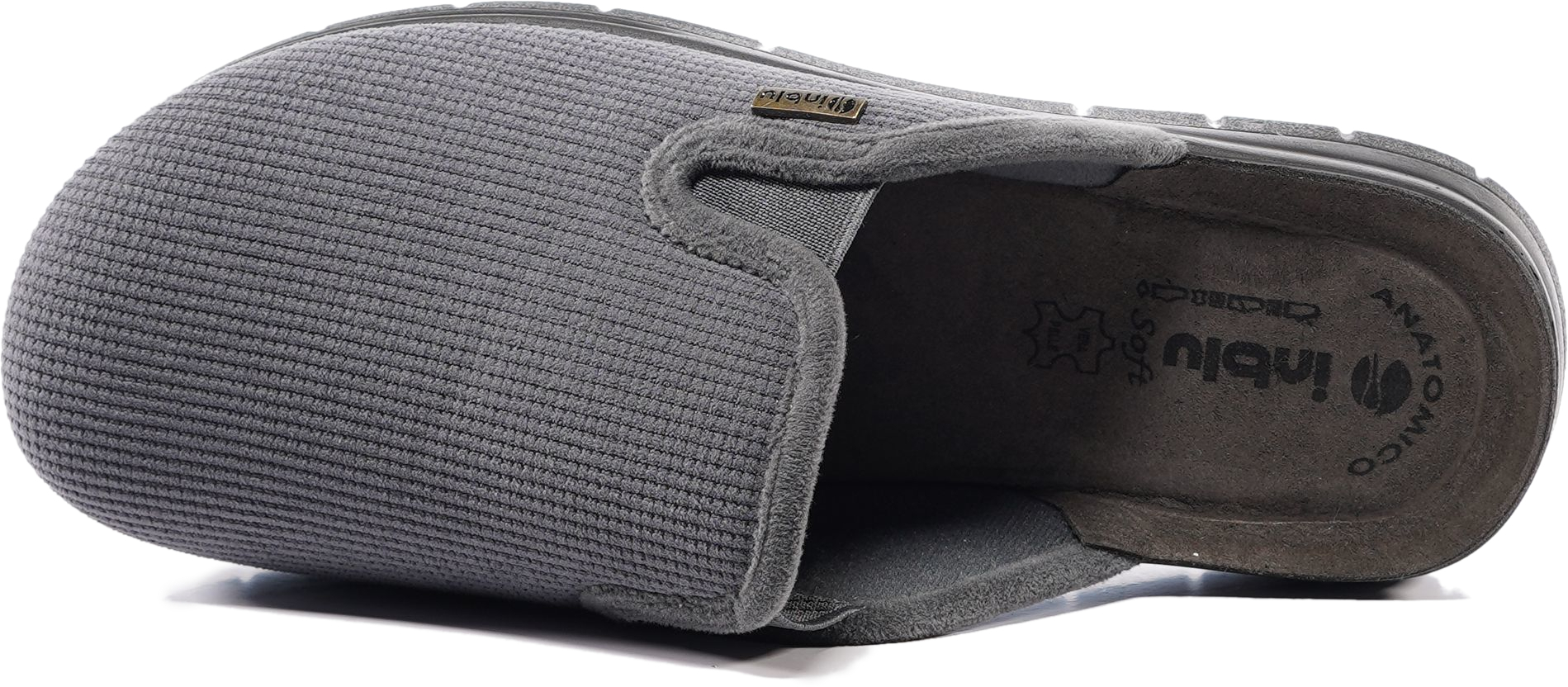 Домашні капці чоловічі Inblu BGCF0100 46 (29 см) сіріфото