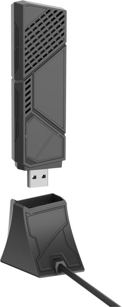 WiFi-адаптер ASUS USB-BE92 BE6500 USB (90IG09I0-MO0B00) фото 4