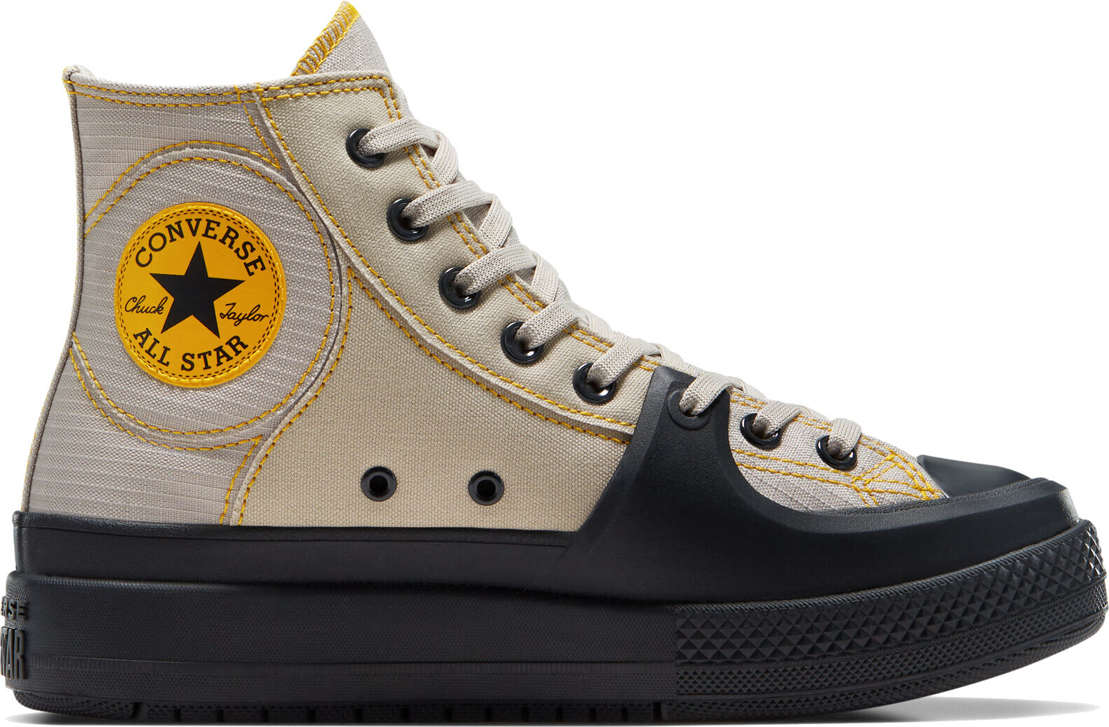 Кеды Converse Ctas Construct Hi A04528C 37 (4,5 US) серые фото 3
