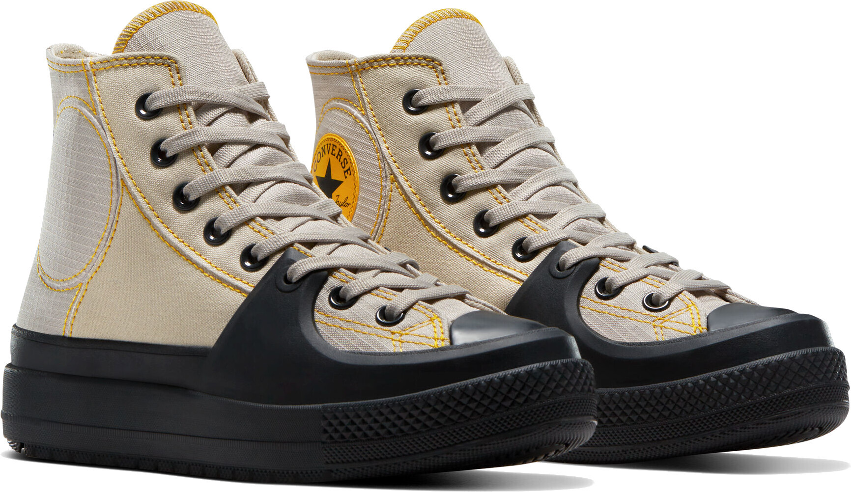 Кеды Converse Ctas Construct Hi A04528C 37 (4,5 US) серые фото 5