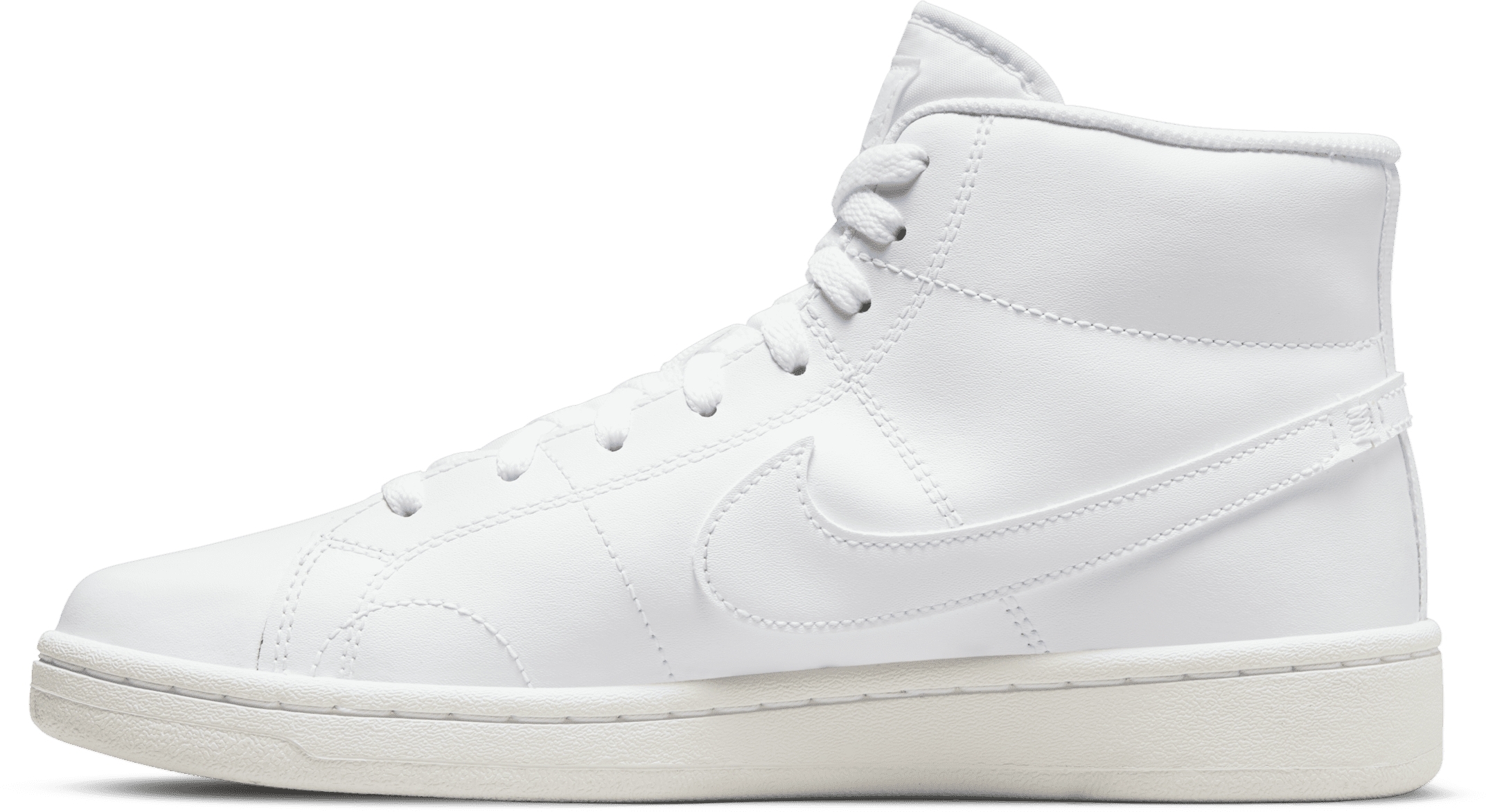 Кеды высокие женские Nike Wmns Court Royale 2 Mid CT1725-100 39 (8 US) белые фото 2