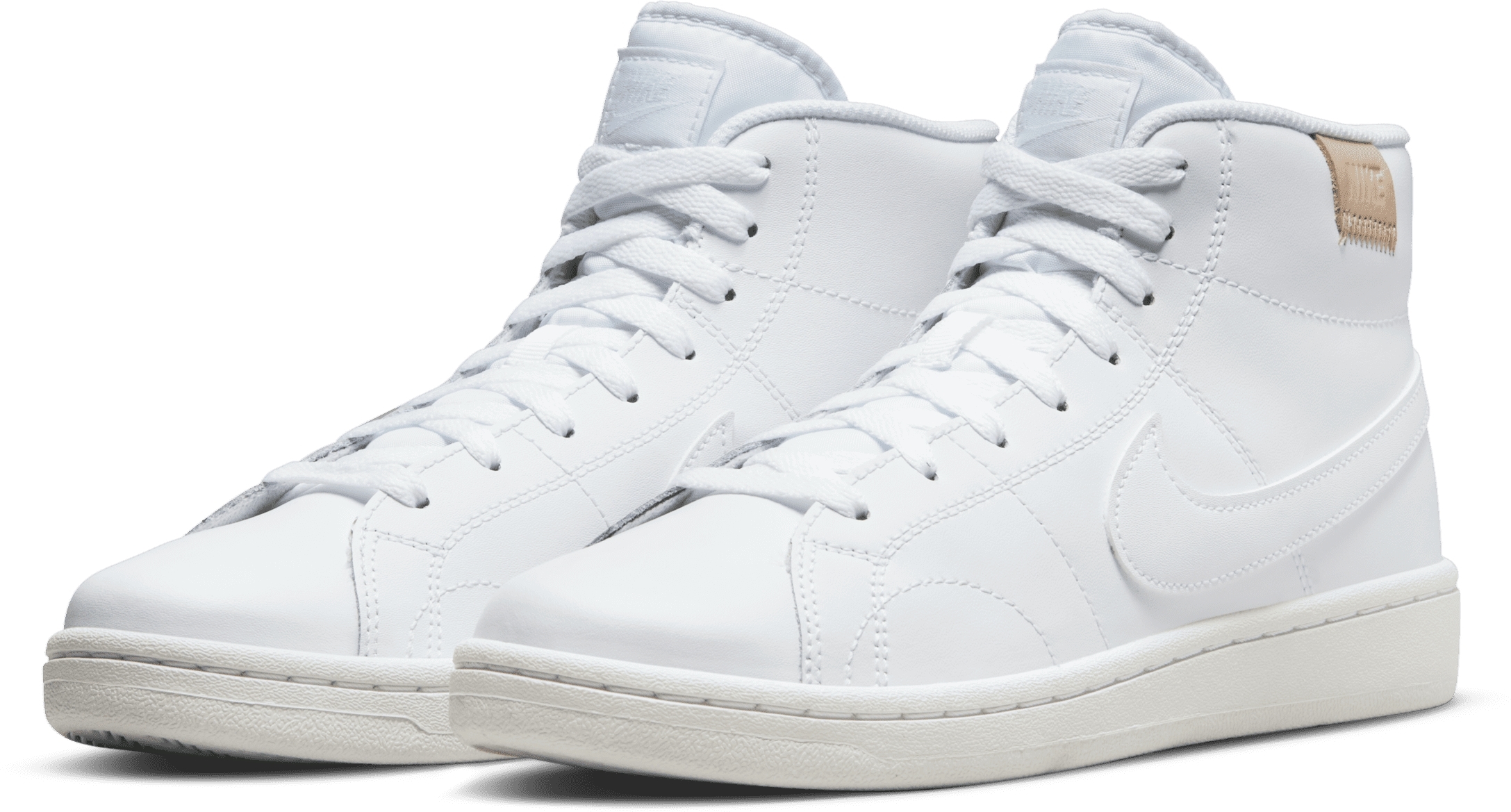 Кеды высокие женские Nike Wmns Court Royale 2 Mid CT1725-100 39 (8 US) белые фото 3