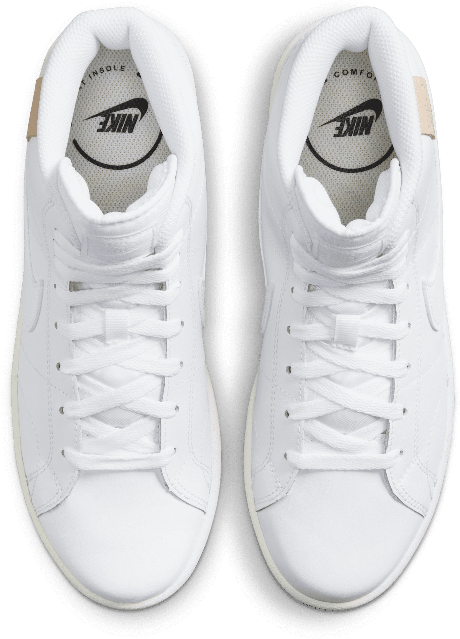 Кеды высокие женские Nike Wmns Court Royale 2 Mid CT1725-100 39 (8 US) белые фото 4