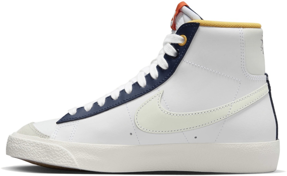 Кеды высокие мужские Nike Blazer Mid 77 Bg FN6966-100 36 (4Y US) белые фото 2