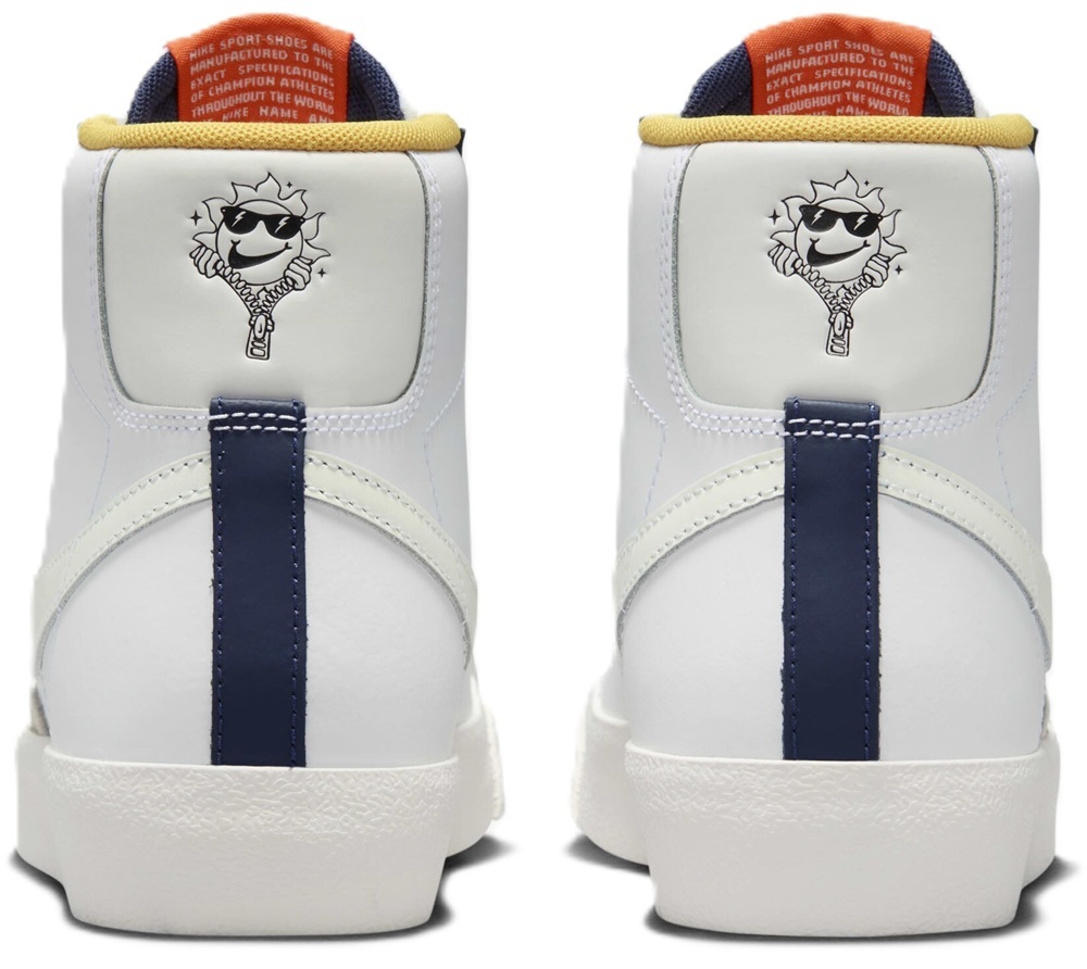 Кеды высокие мужские Nike Blazer Mid 77 Bg FN6966-100 36 (4Y US) белые фото 5