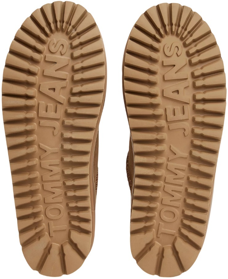 Угги женские Tommy Jeans Tjw Suede Flatform Boot Wl EN0EN02599-PL0 37 бежевые фото 5