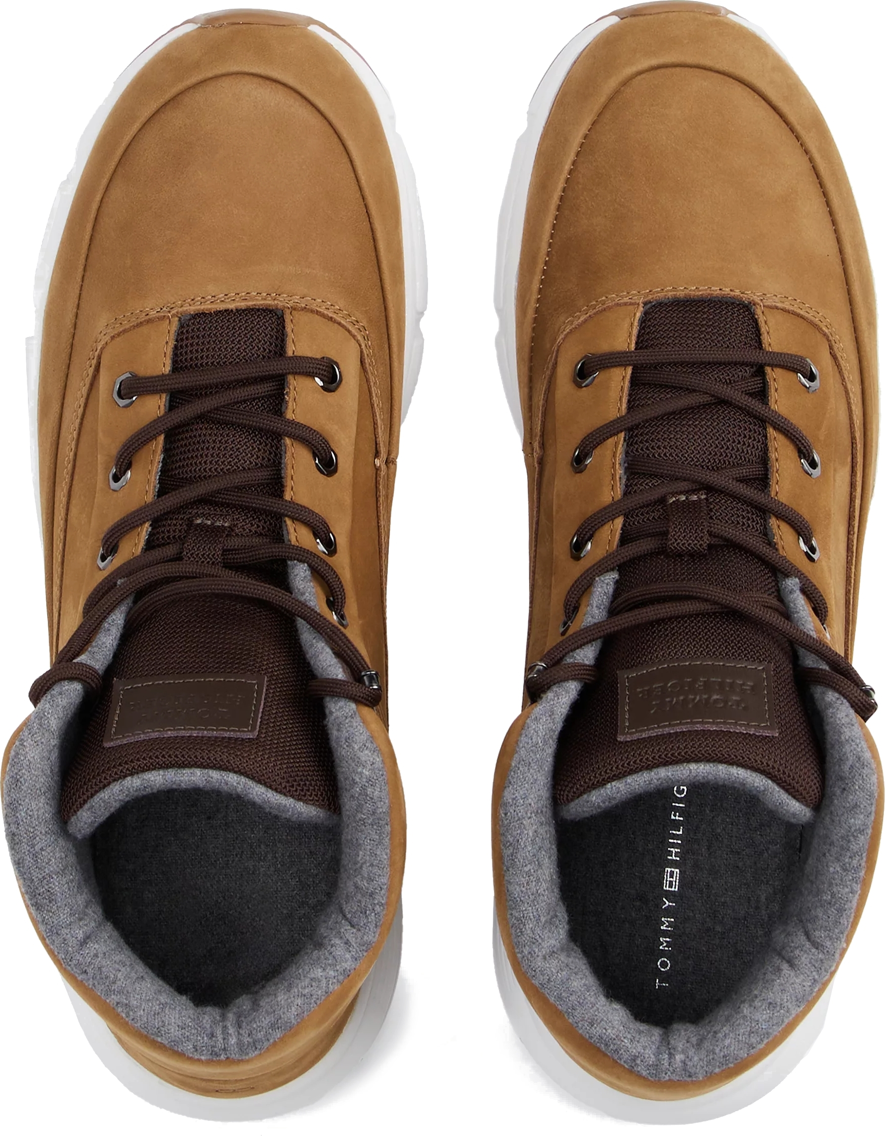 Ботинки мужские Tommy Hilfiger Warm Nubuck Hybrid B FM0FM05189-GWJ 40 бежевые фото 5