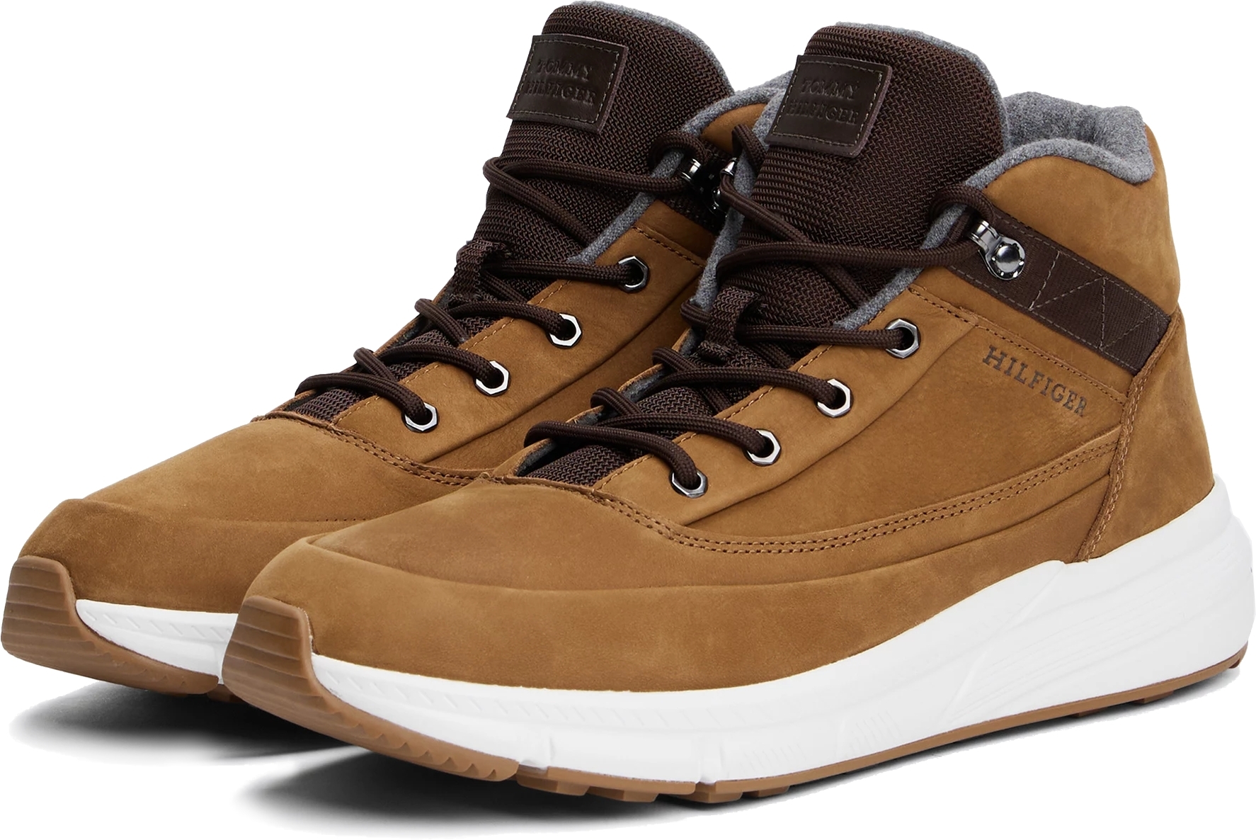 Ботинки мужские Tommy Hilfiger Warm Nubuck Hybrid B FM0FM05189-GWJ 40 бежевые фото 3