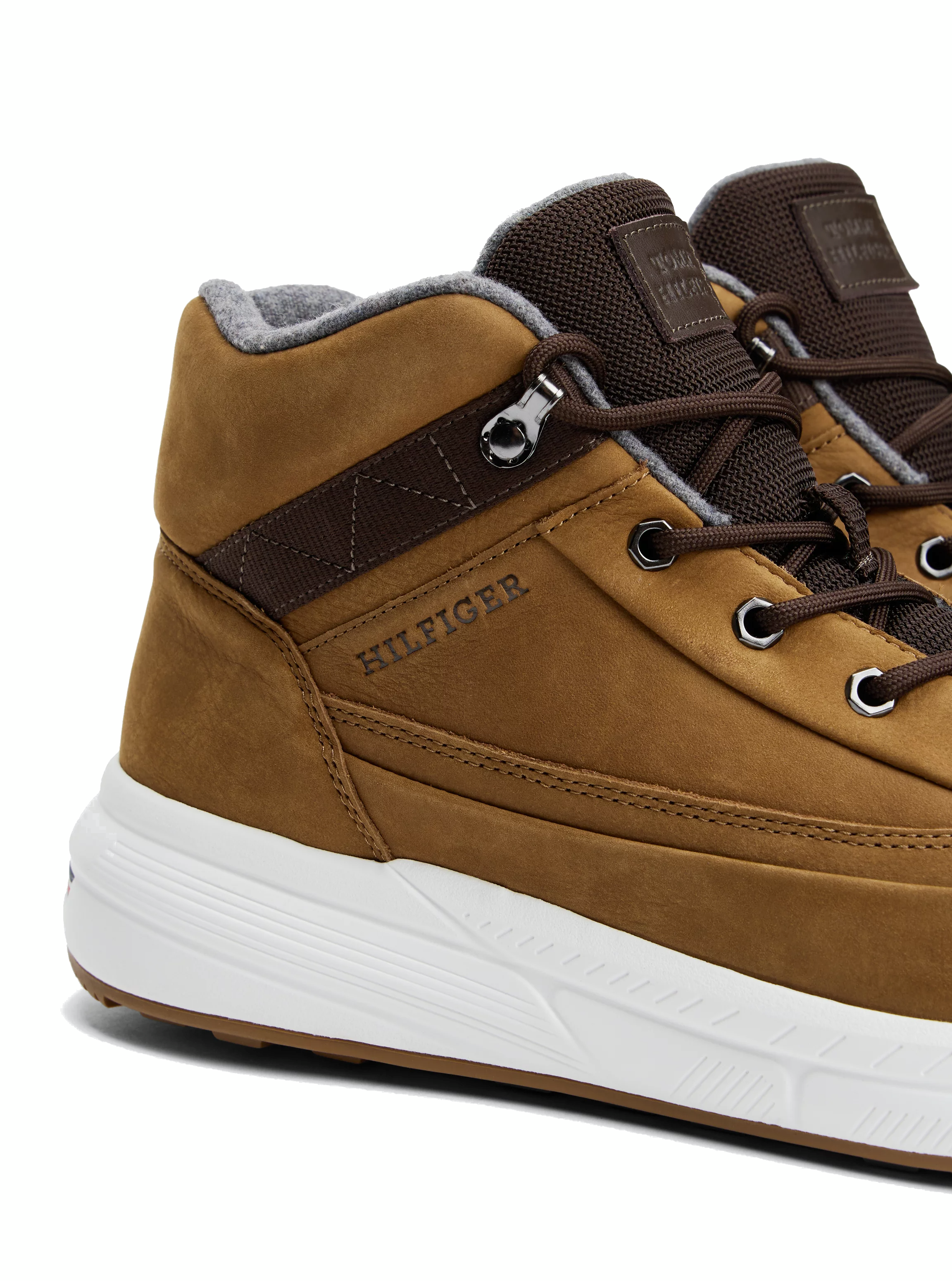 Ботинки мужские Tommy Hilfiger Warm Nubuck Hybrid B FM0FM05189-GWJ 40 бежевые фото 7