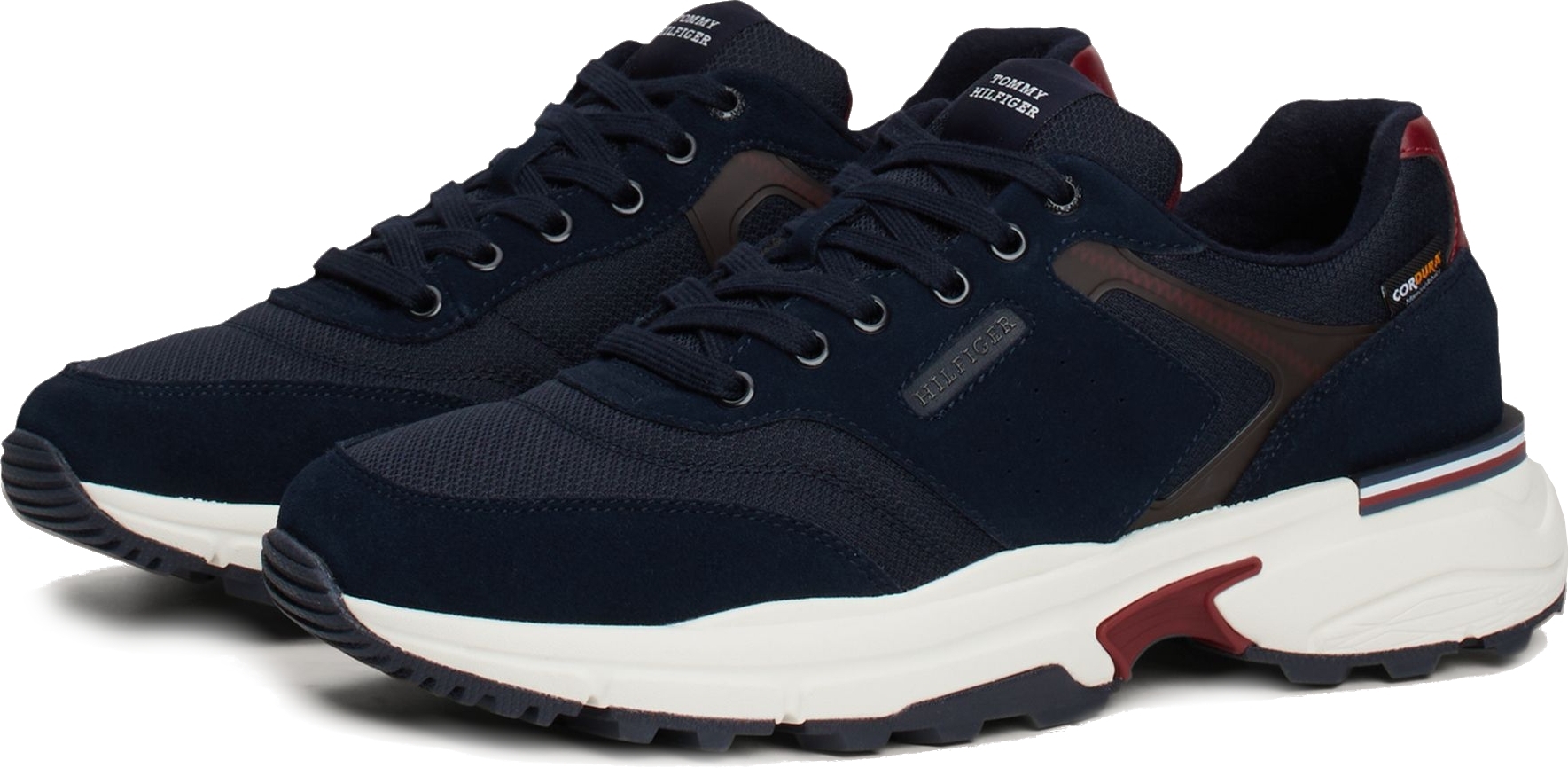 Кроссовки мужские Tommy Hilfiger M Runner Cordura Mix FM0FM05221-DW5 40 темно-синие фото 4