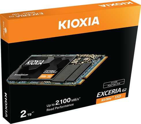 SSD накопитель Kioxia M.2 2280 2TB EXCERIA PLUS G3 (LRC20Z002TG8) фото 5