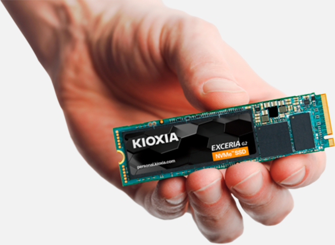 SSD накопитель Kioxia M.2 2280 2TB EXCERIA PLUS G3 (LRC20Z002TG8) фото 4