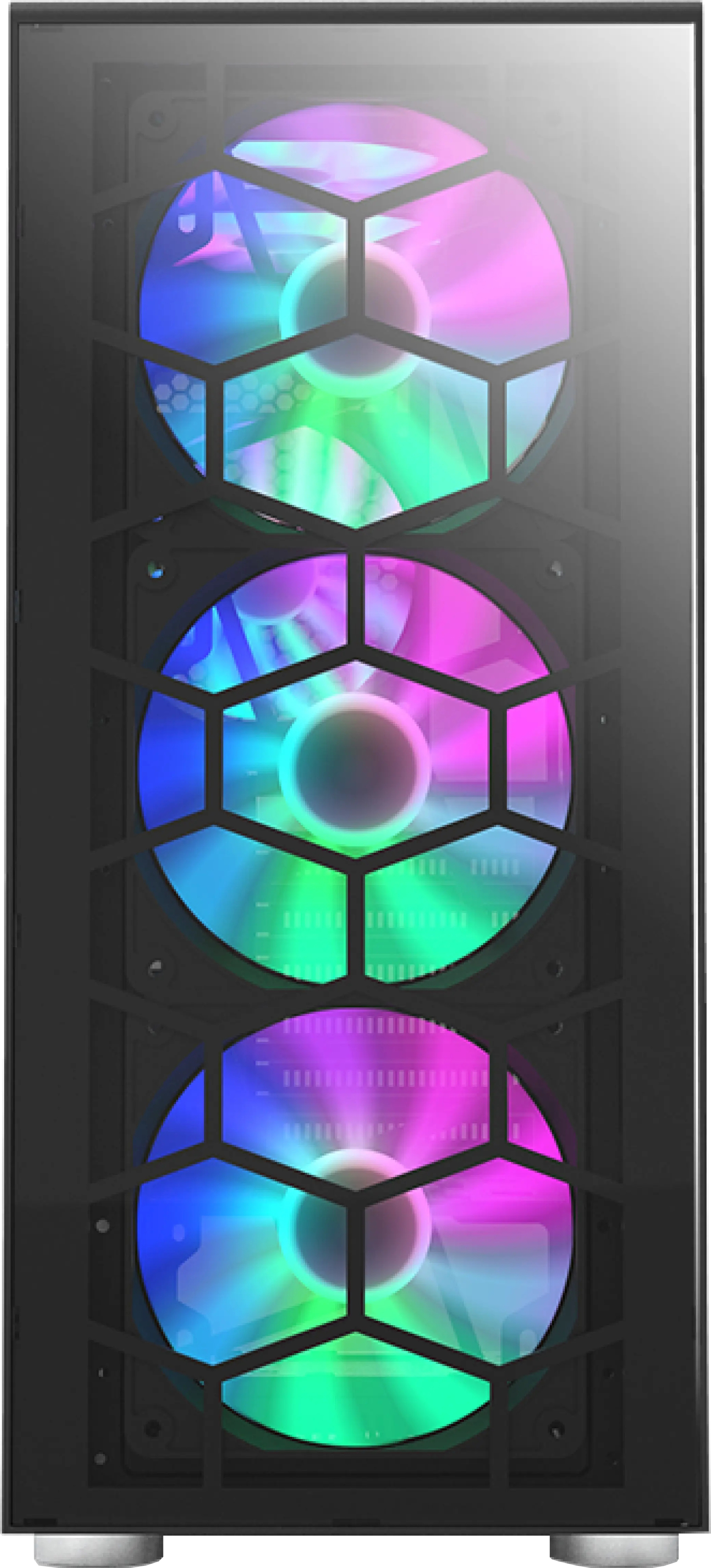 Корпус MONTECH X3 Glass без БЖ Black (X3 GLASS (B))фото3