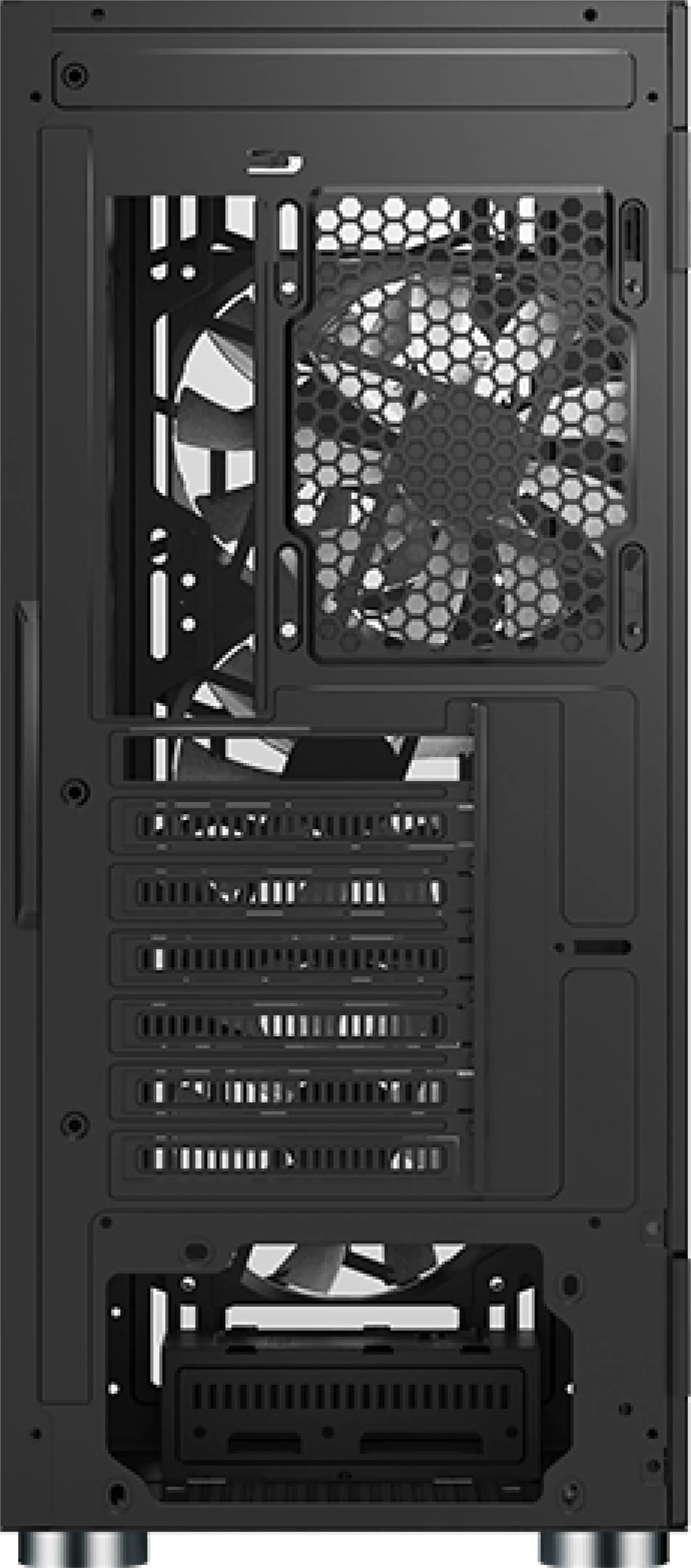 Корпус MONTECH X3 Glass без БЖ Black (X3 GLASS (B))фото5