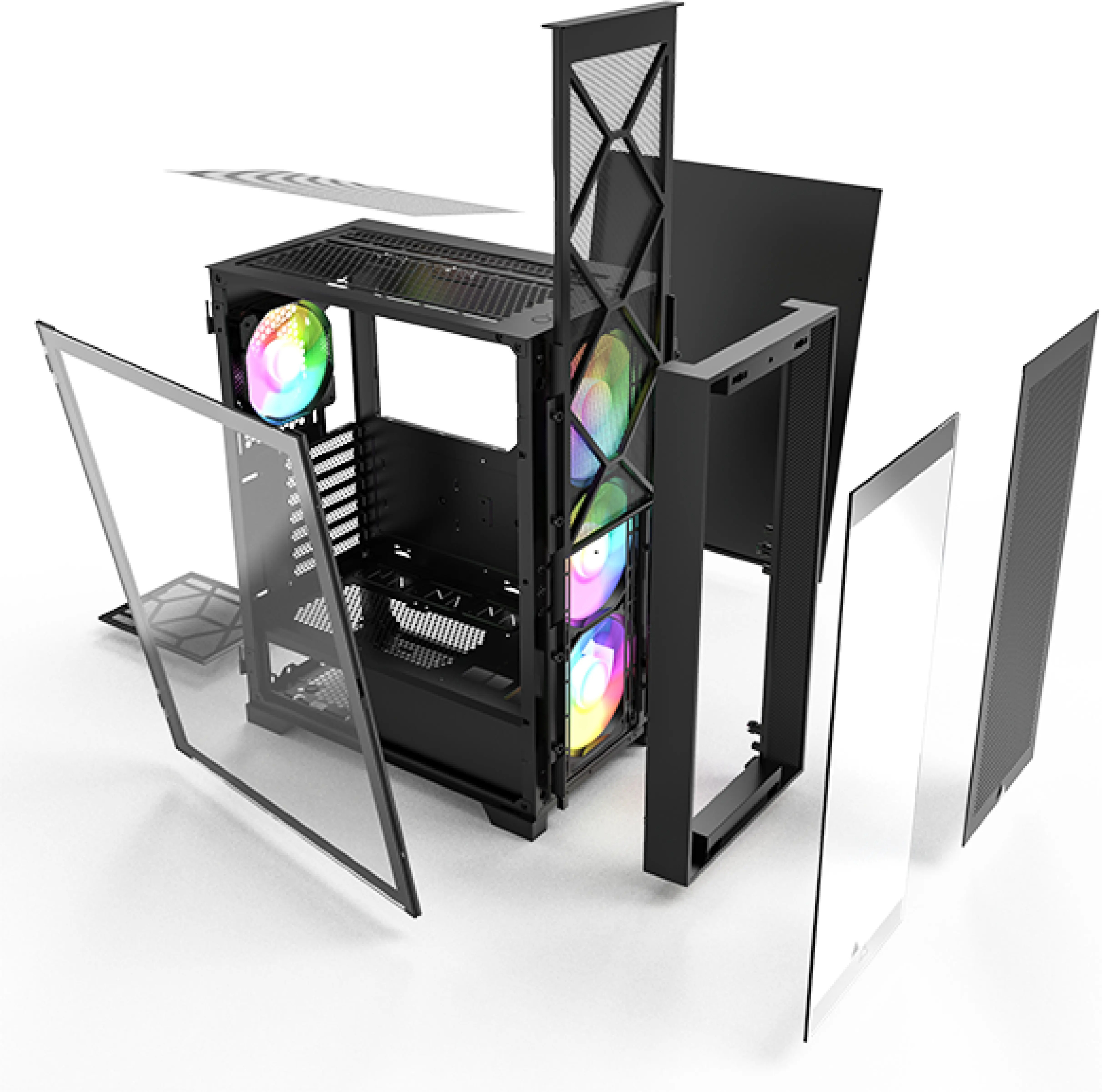 Корпус MONTECH Air 1000 Premium без БП Black (AIR 1000 PREMIUM (B)) фото 8