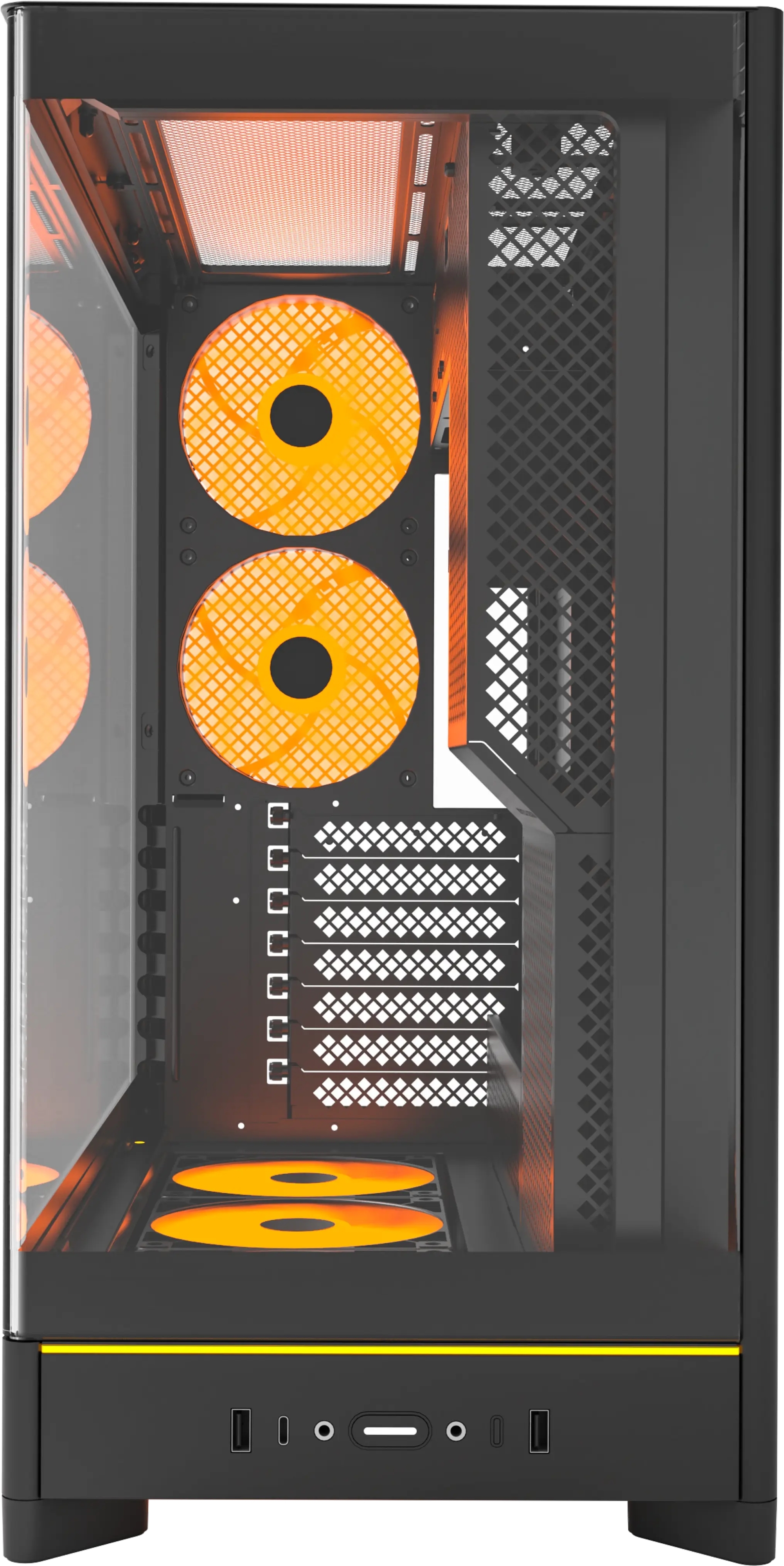 Корпус MONTECH HS02 Pro без БП Black (HS02 PRO (B)) фото 3