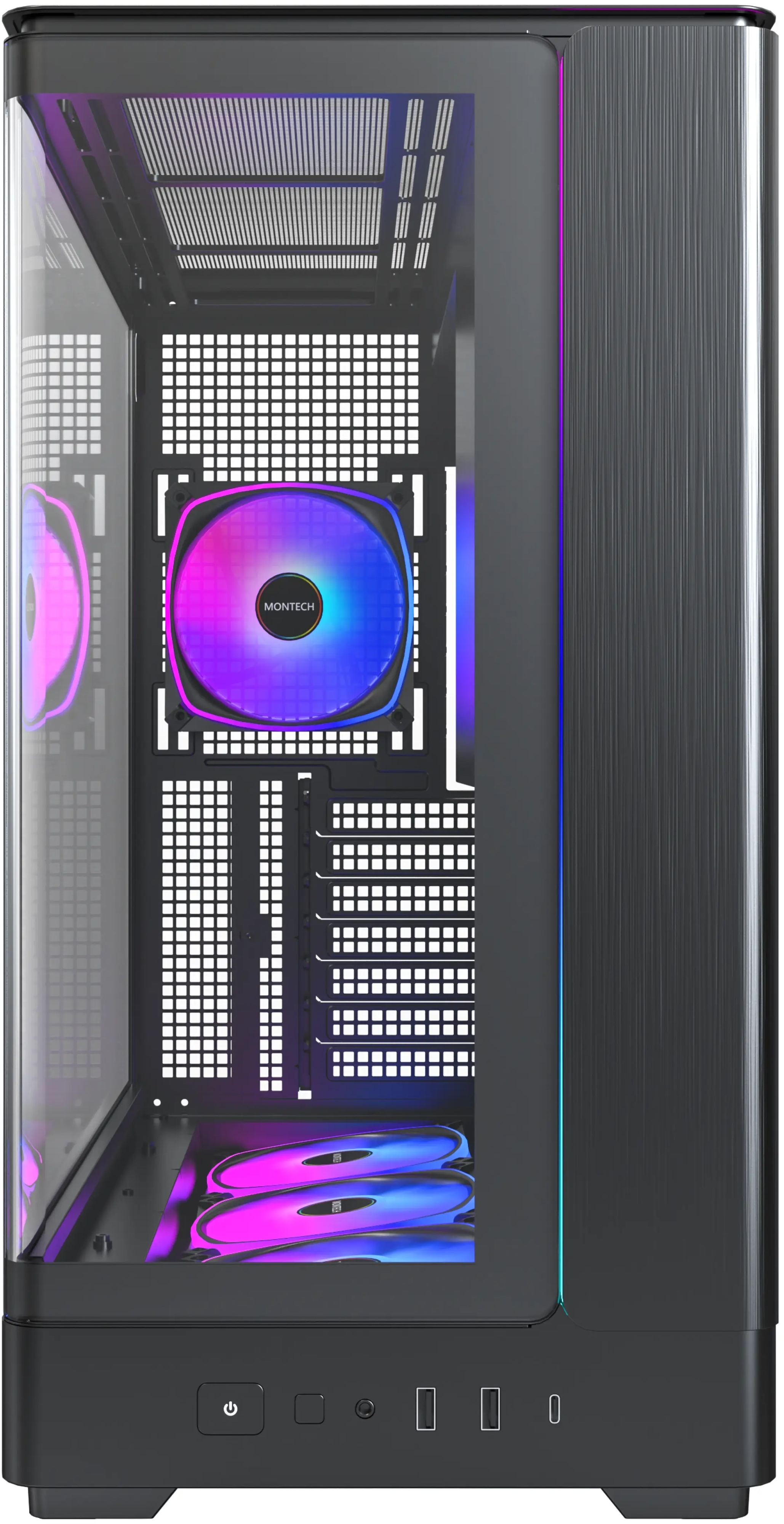 Корпус MONTECH King 45 Pro без БП Black (KING 45 PRO (B)) фото 2