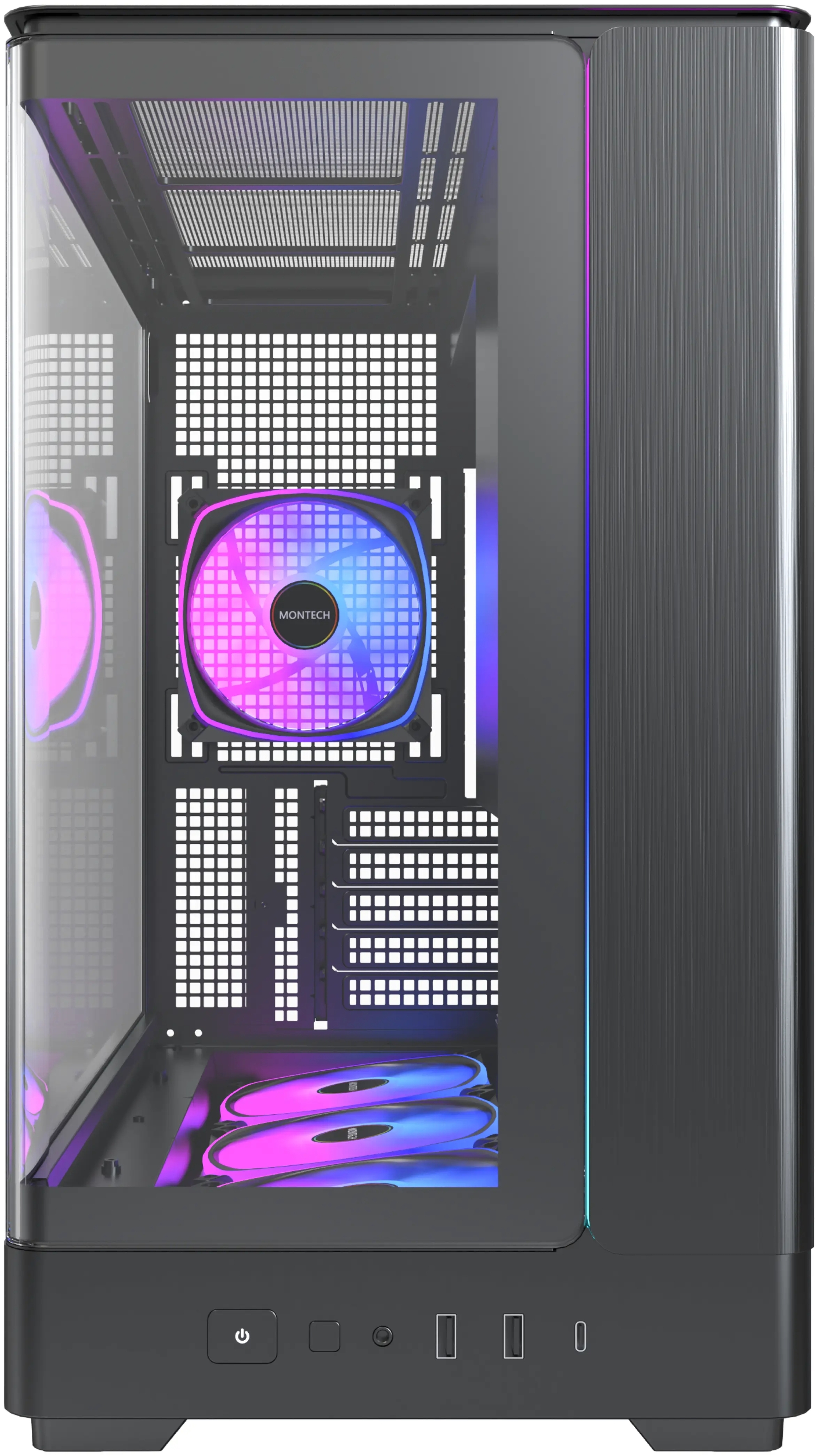 Корпус MONTECH King 15 Pro без БП Black (KING 15 PRO (B)) фото 2