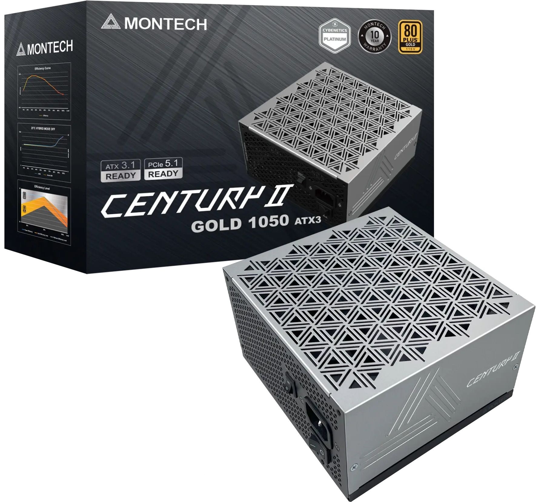 Блок питания MONTECH 1050W CENTURY II 1050 (CENTURY II 1050) фото 