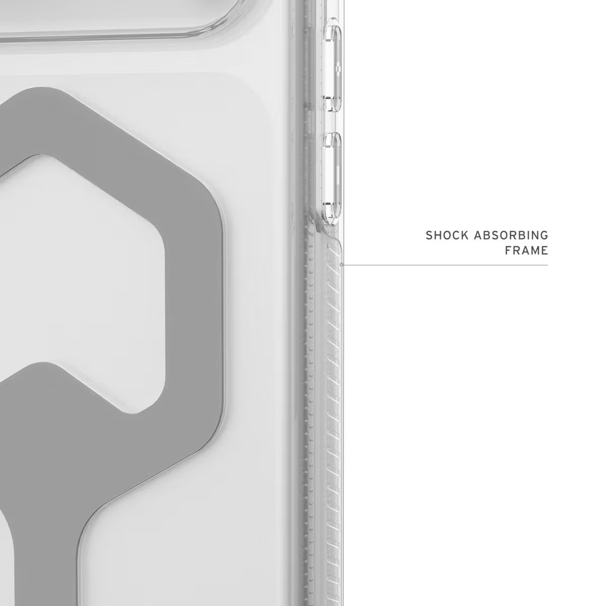 Чехол UAG для iPhone 17 Pro Max, Plyo MagSafe, Ice/Silver фото 5